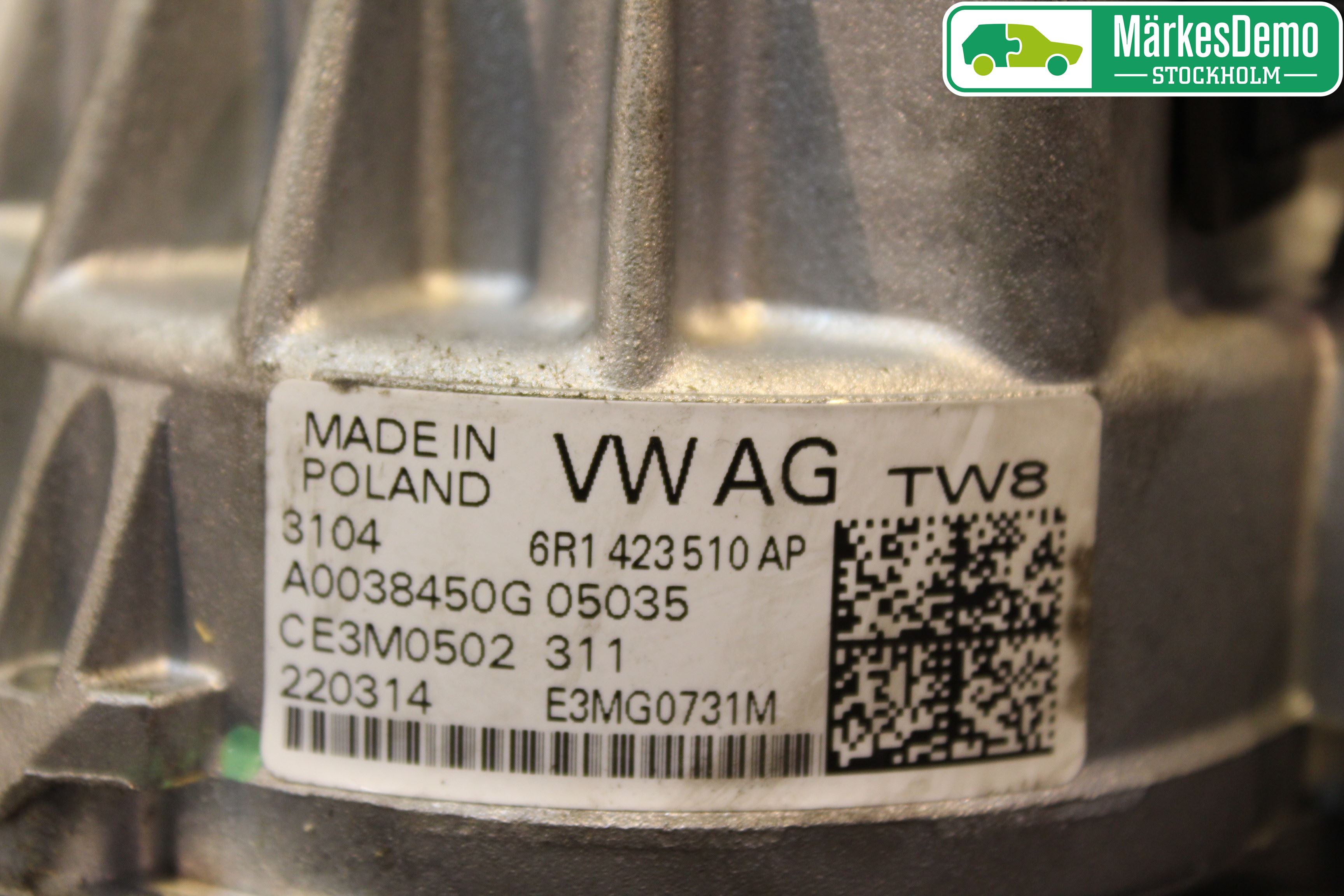 Skoda RAPID Rattaxelagg Med Inb Servo