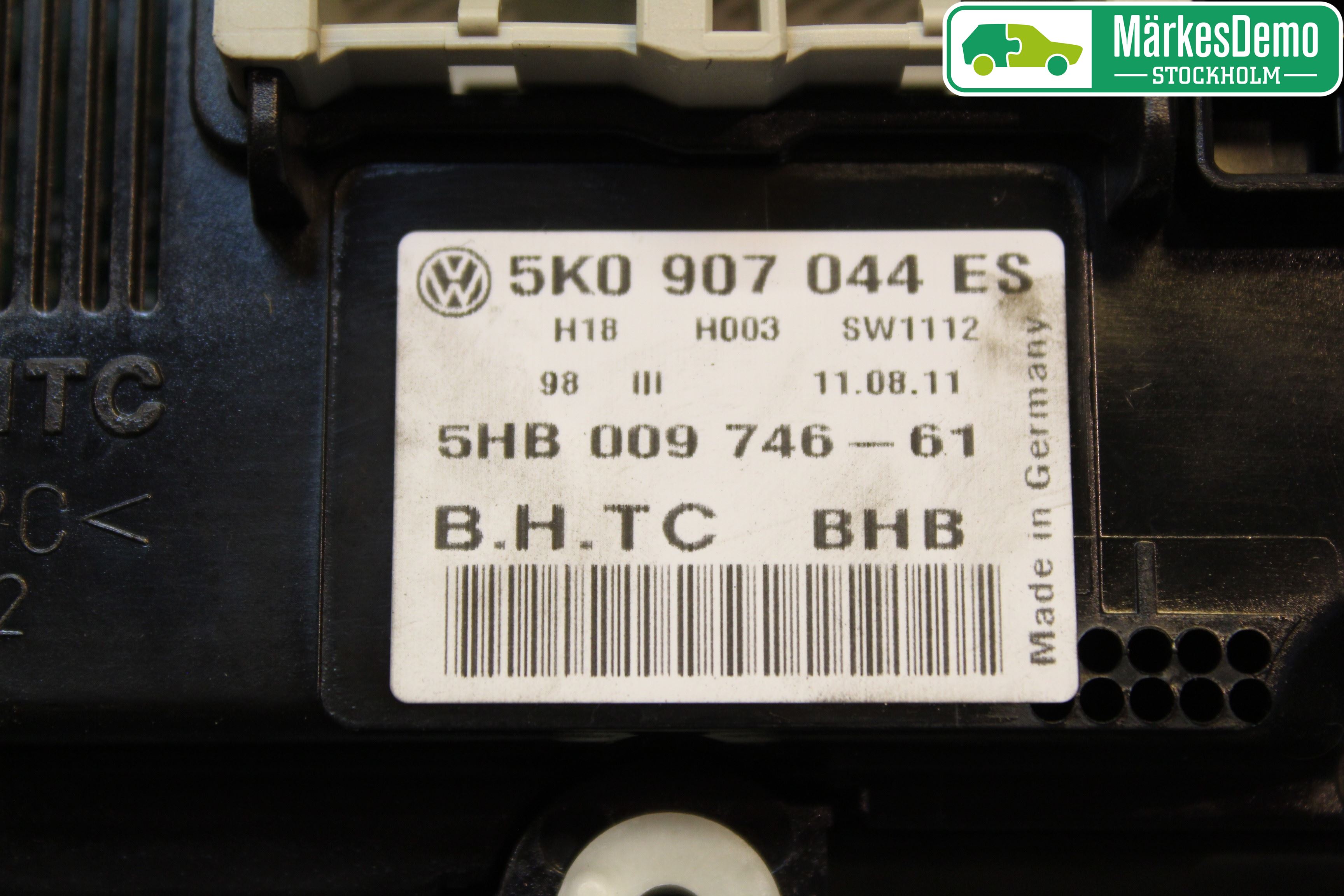 Volkswagen VW PASSAT 11-14 Ac Styrenhet Ac Manöveren