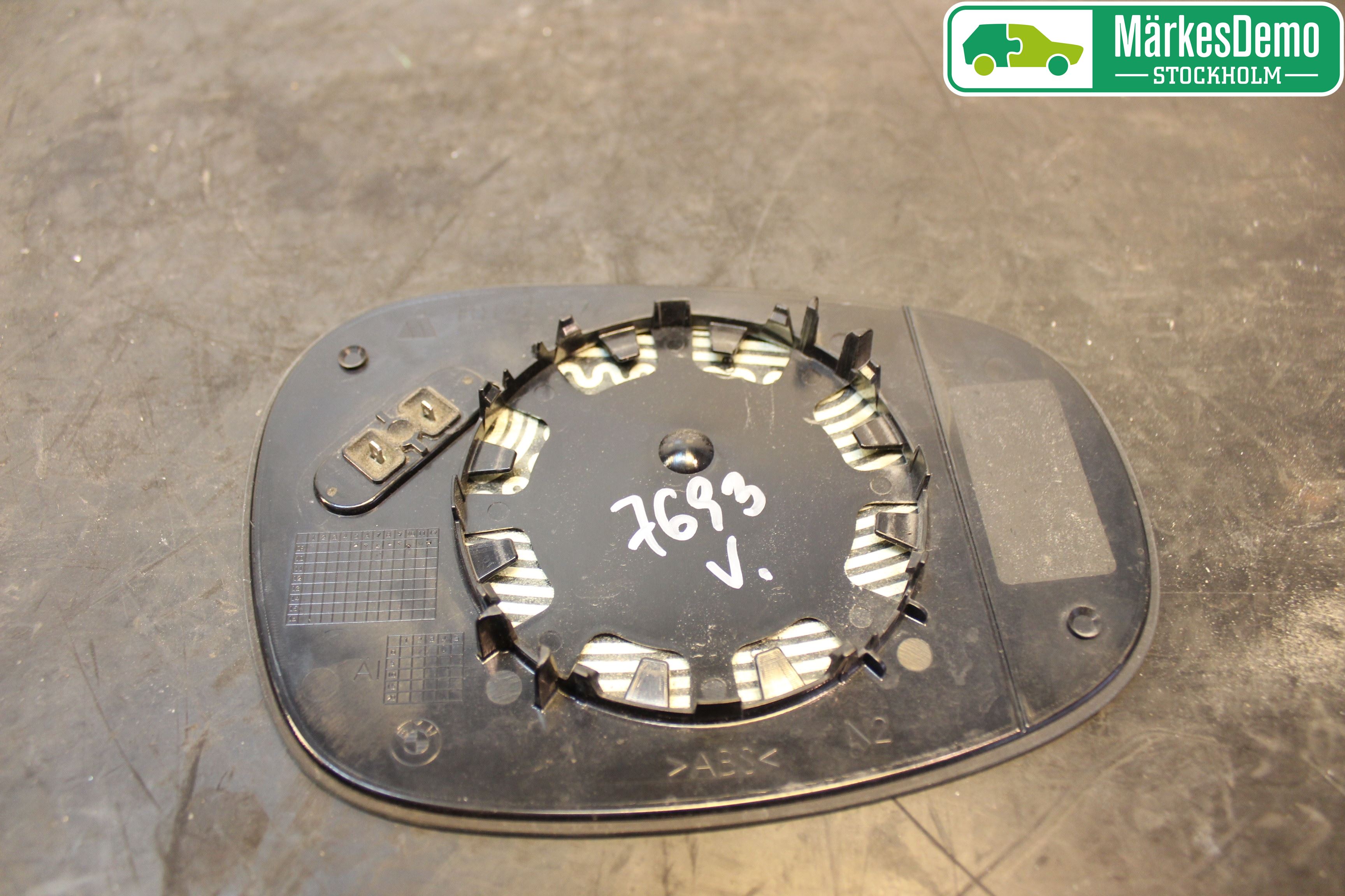 BMW 3 E90/91 SED/TOU 05-12 Spegelglas Vä