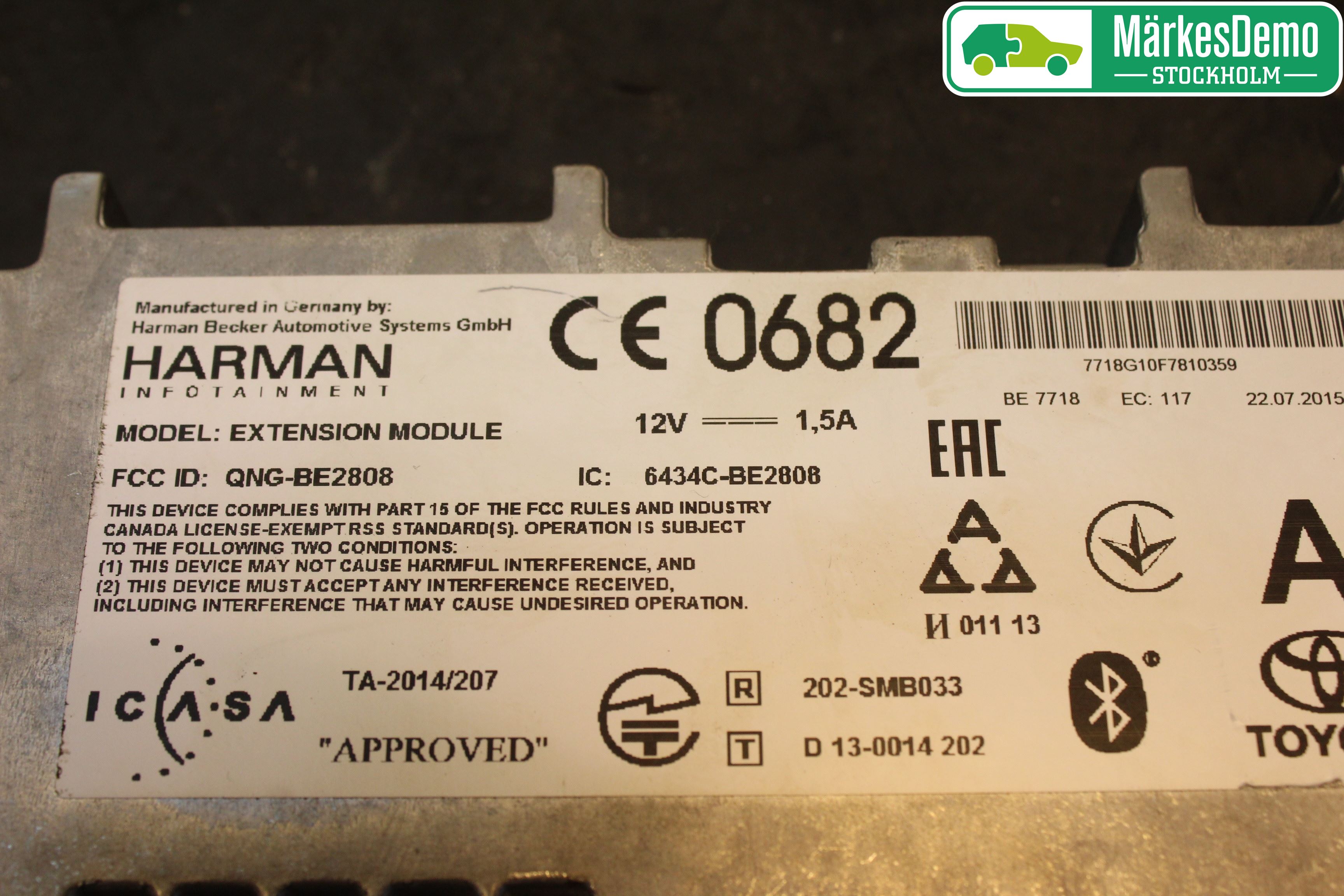 Toyota RAV4 13-18 Cd Radio - Multimediapanel