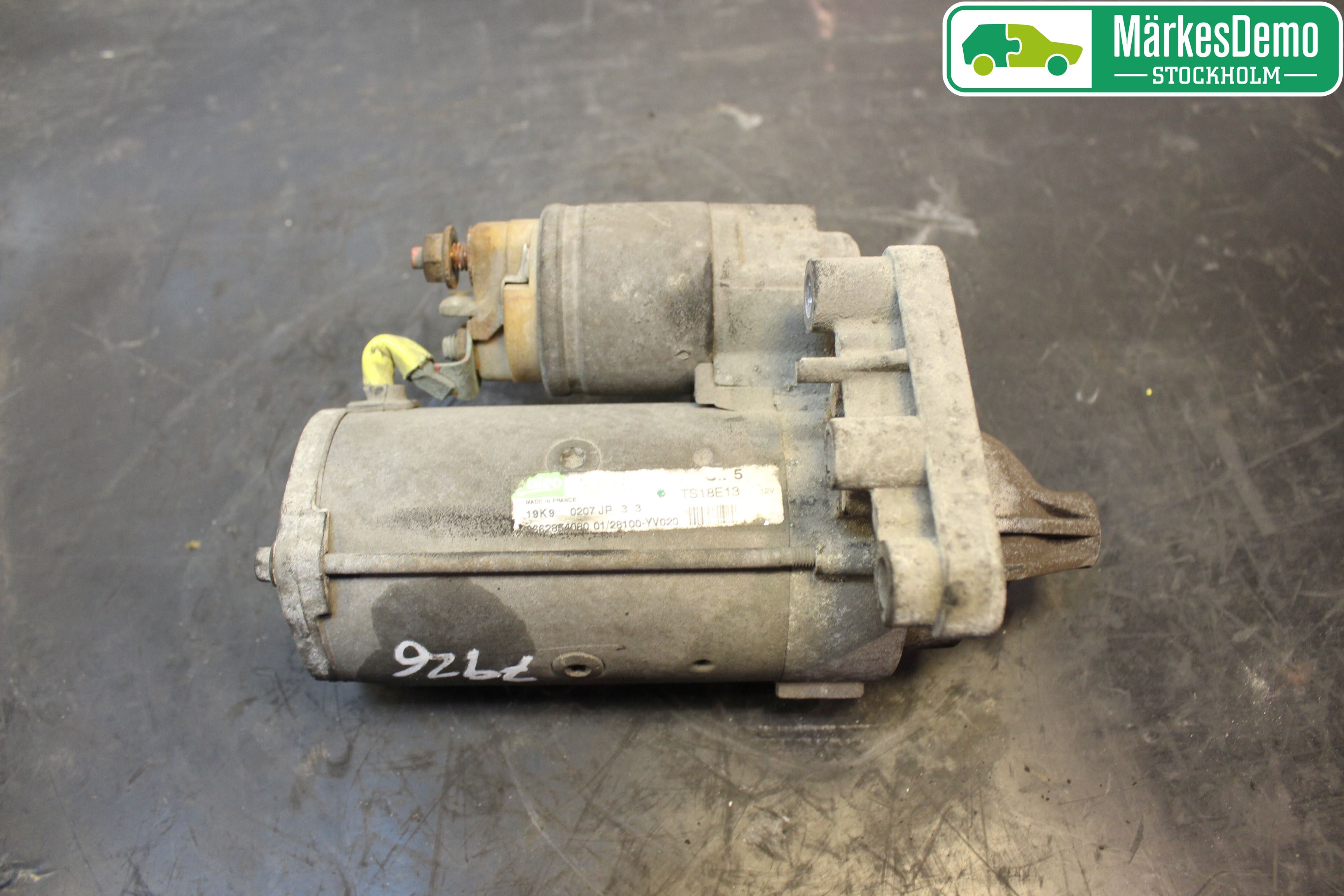 Peugeot BIPPER Startmotor Diesel