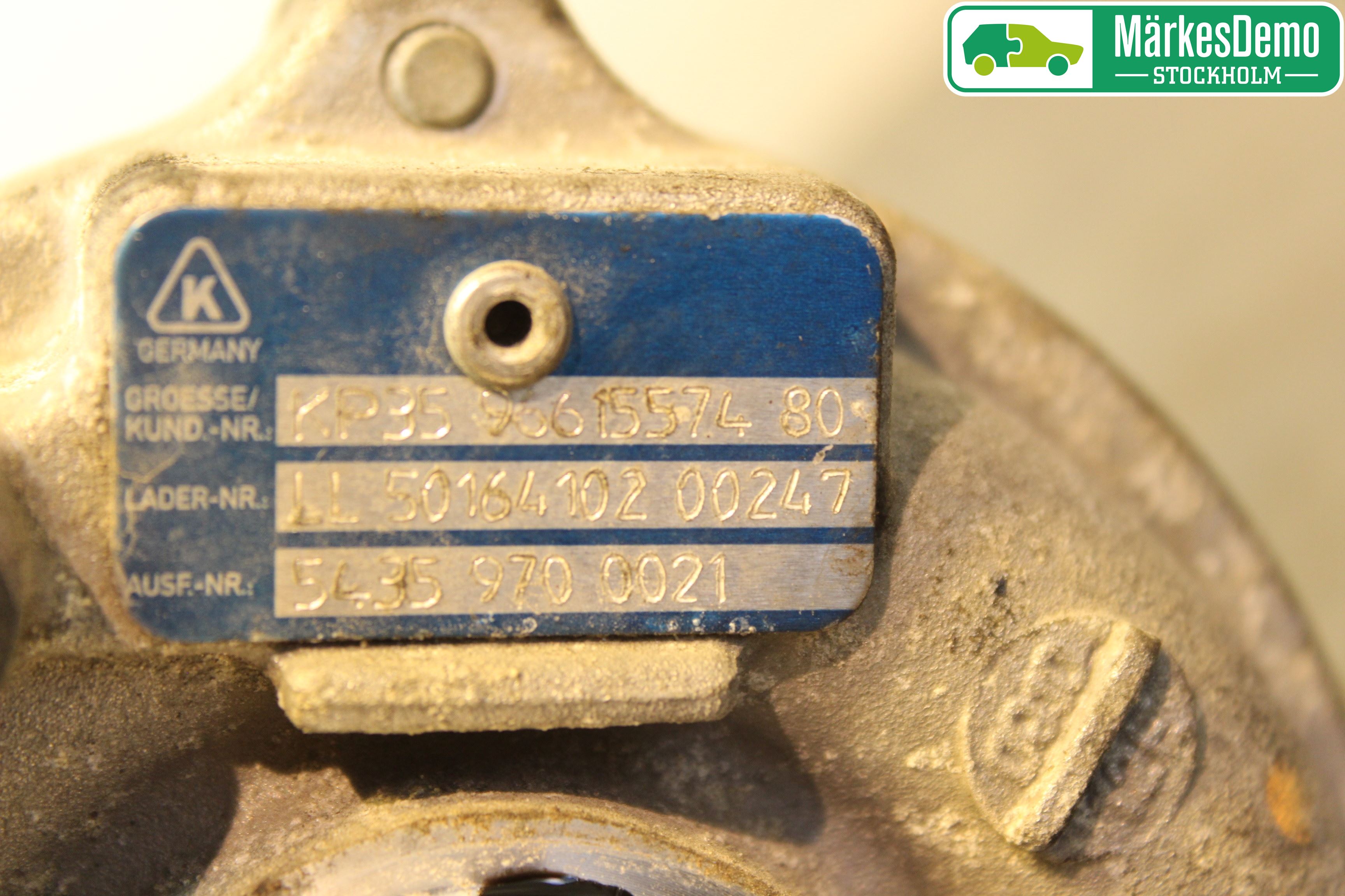 Peugeot BIPPER Turboaggregat