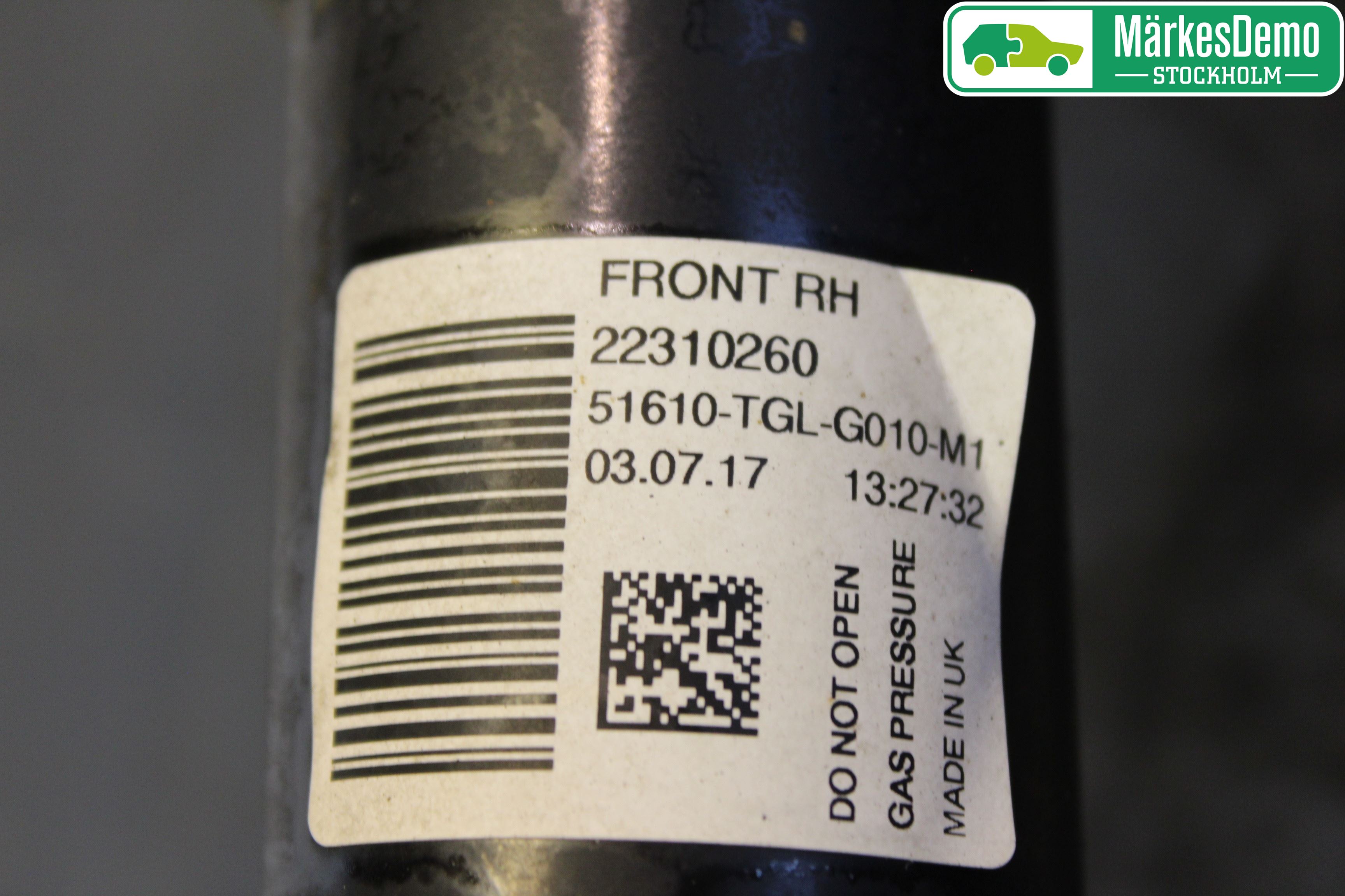 Honda CIVIC 17-22 Fjäderben Fram Höger