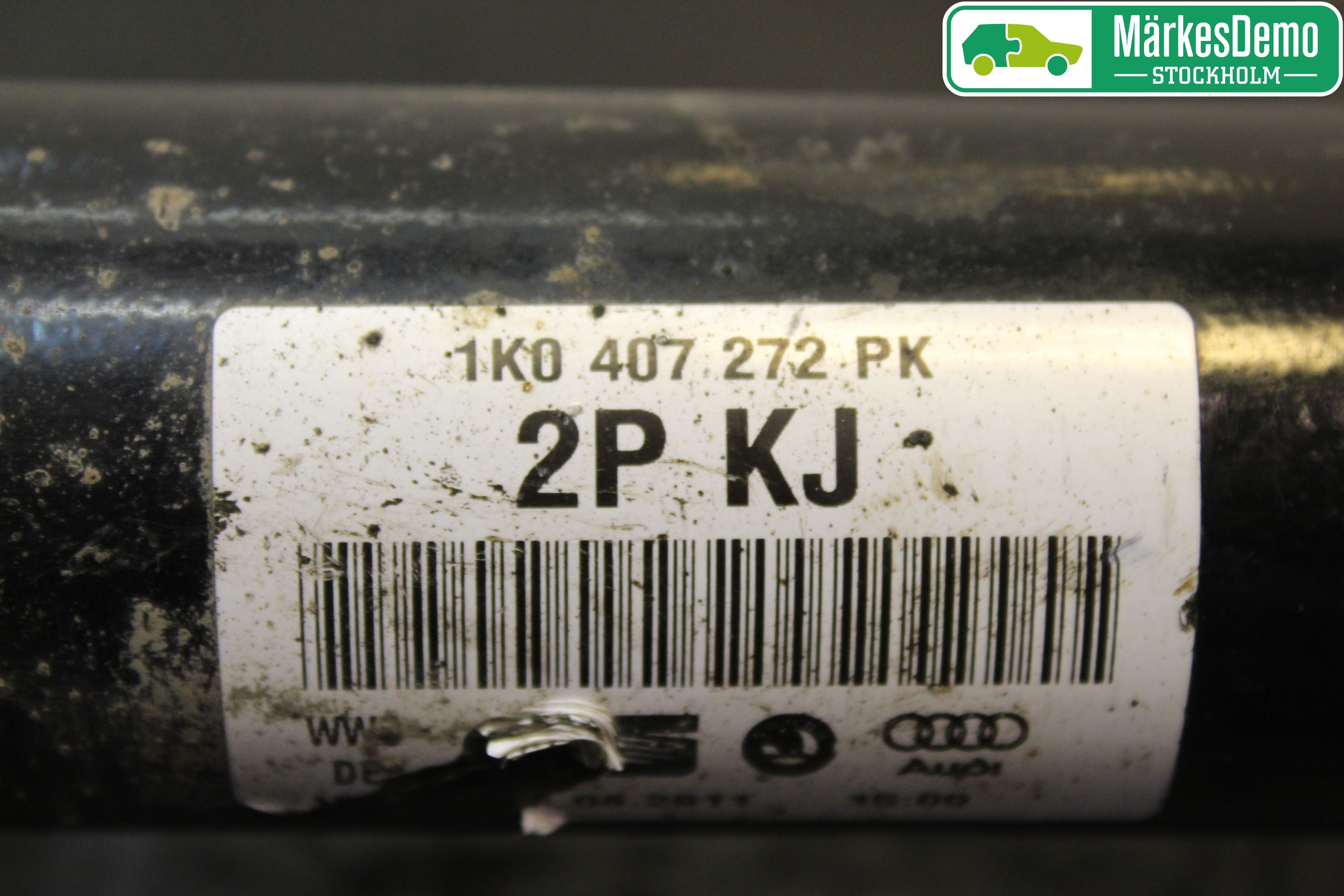 Volkswagen VW PASSAT 11-14 Drivaxel Fram Höger