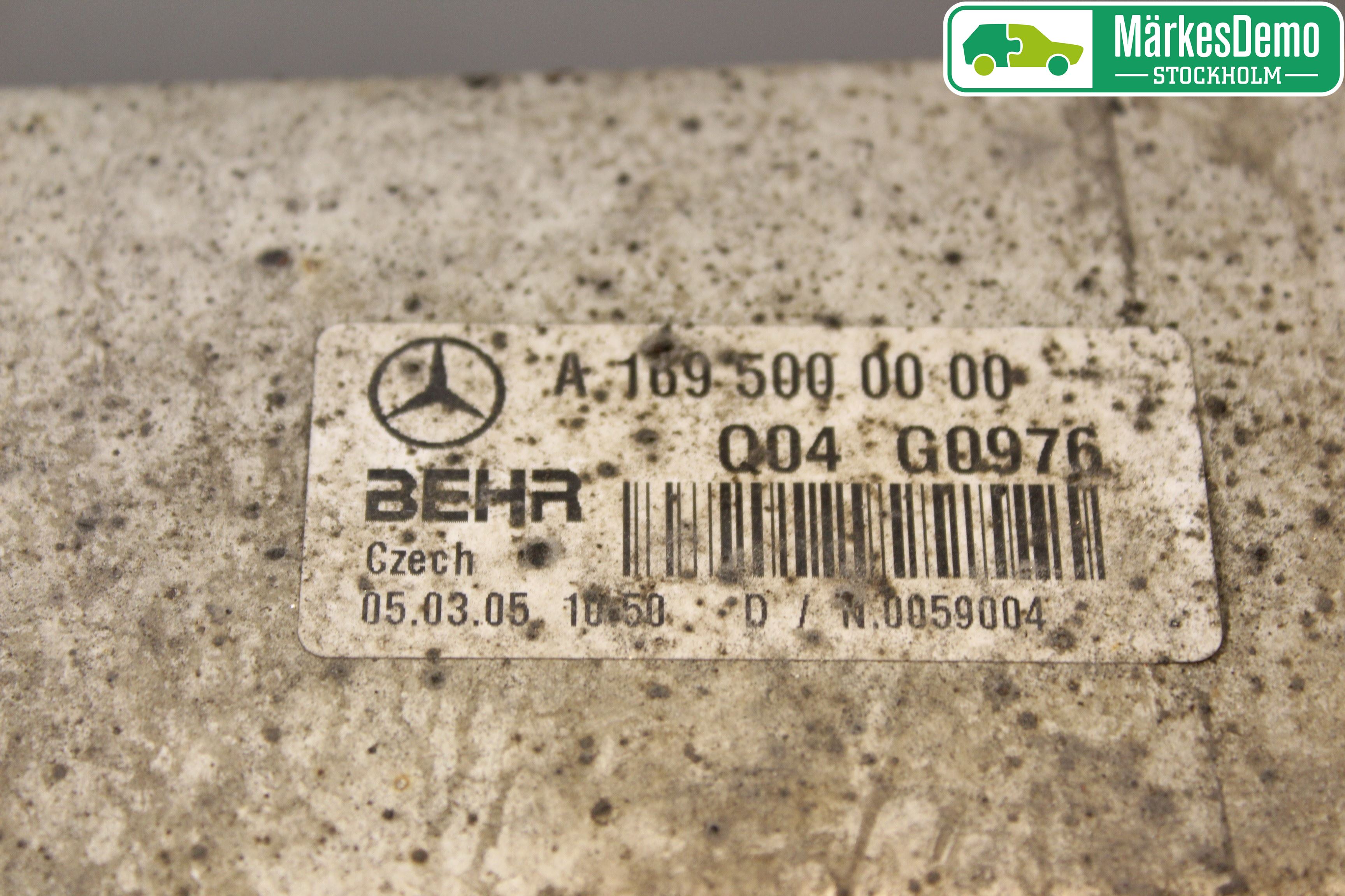 Mercedes-Benz MB B-KLASS (W245) 05-12 Laddluft-Intercooler Kyl