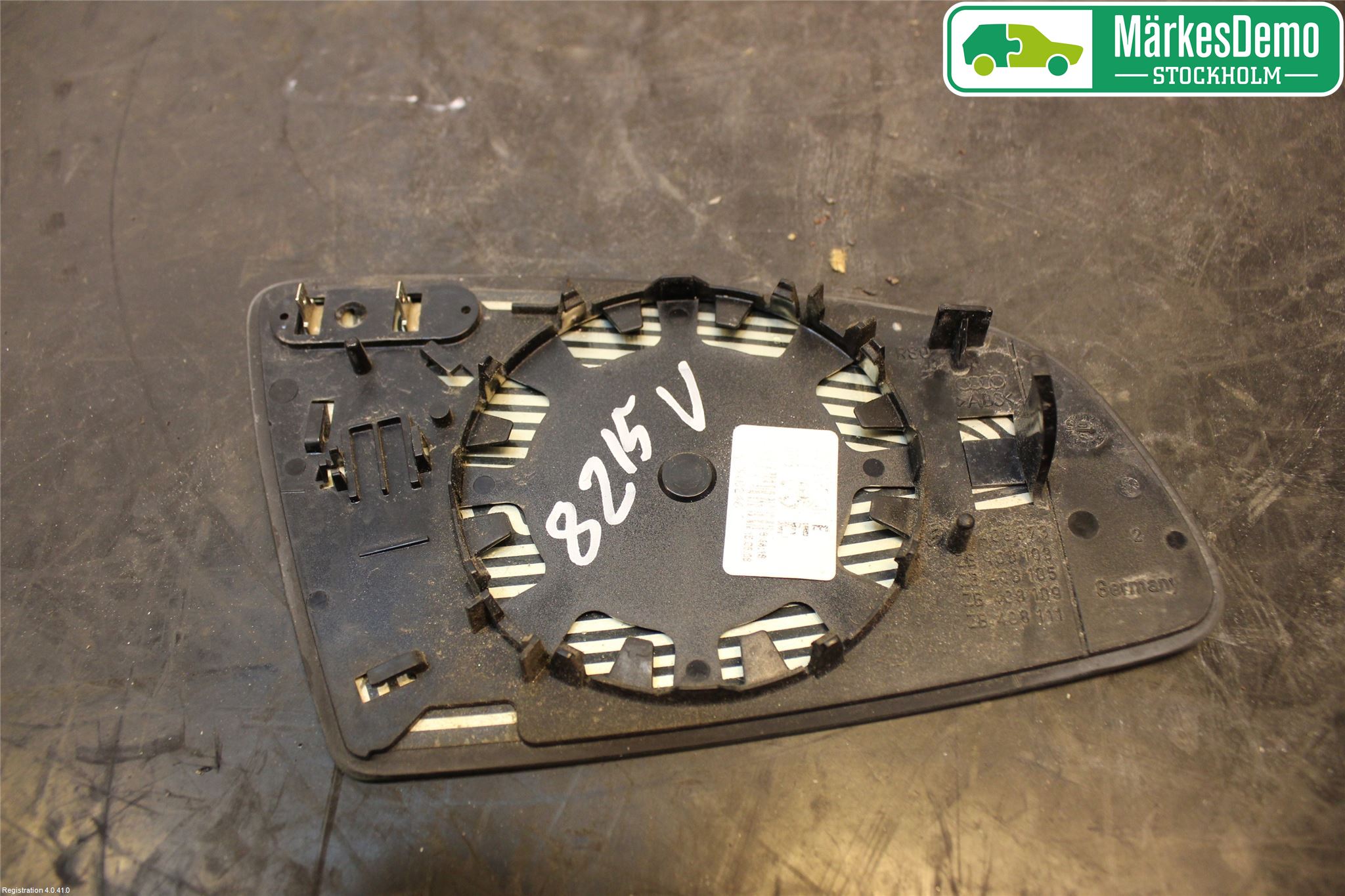 Audi A4/S4 05-07 Spegelglas Vä