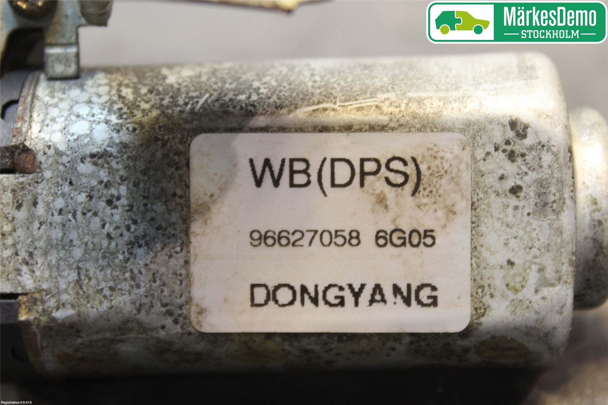 Chevrolet CAPTIVA Torkarmotor Baklucka