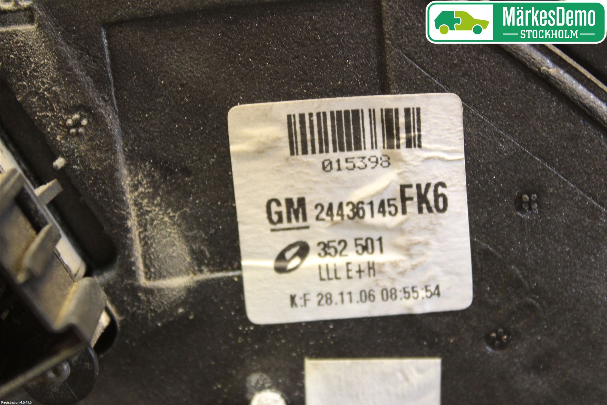 Opel VECTRA C 06-08 Spegel Yttre El Vä