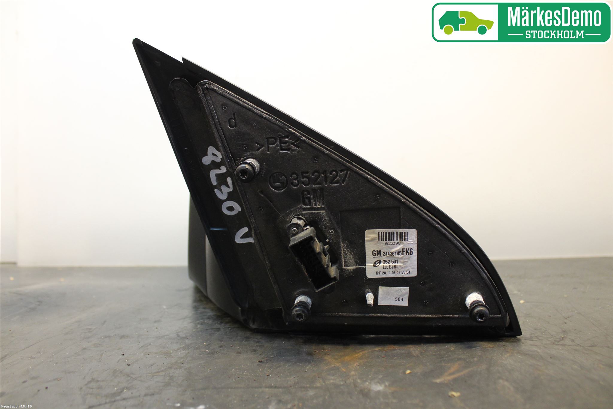 Opel VECTRA C 06-08 Spegel Yttre El Vä