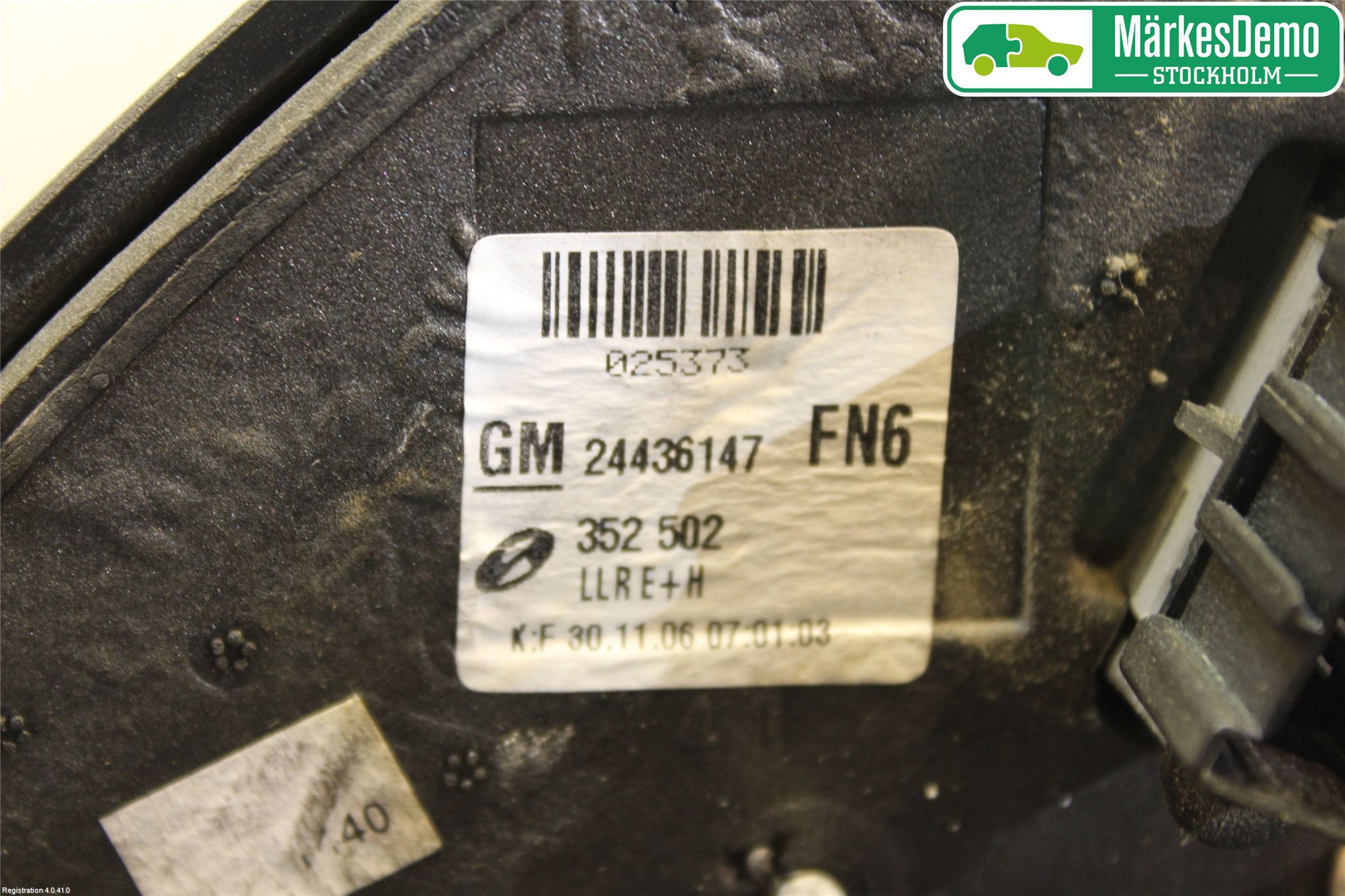 Opel VECTRA C 06-08 Spegel Yttre El Hö