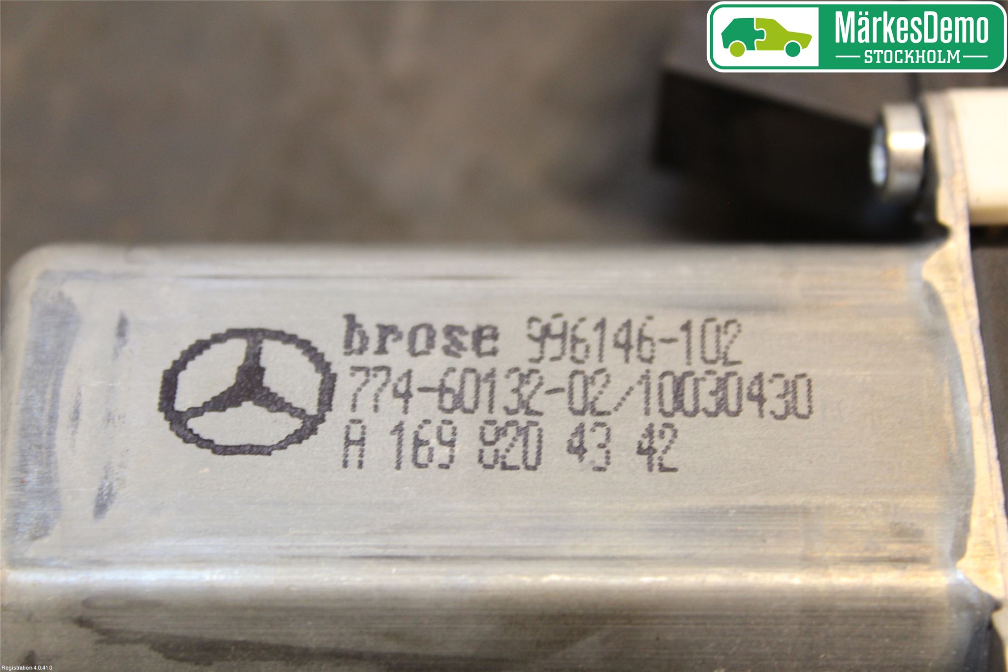 Mercedes-Benz MB B-KLASS (W245) 05-12 Fönsterhissmotor
