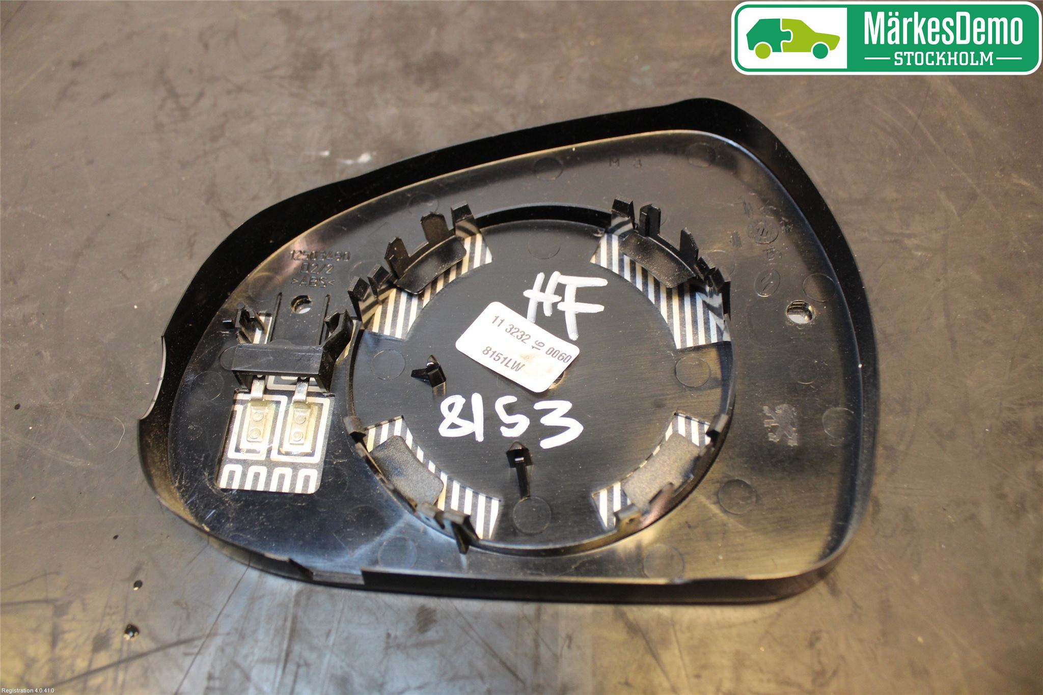 Peugeot 308 08-13 Spegelglas Hö