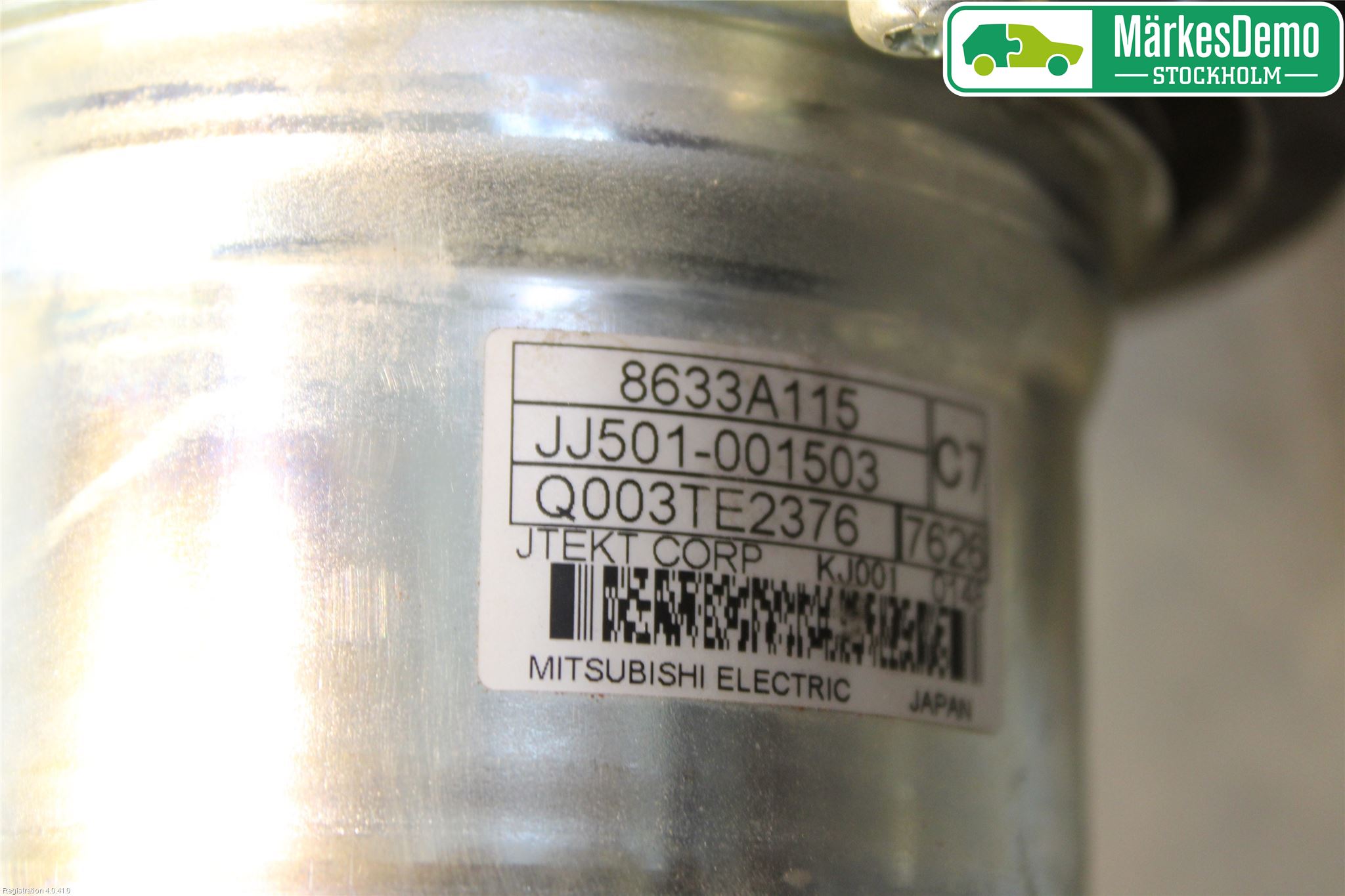 Mitsubishi OUTLANDER 13-21 Rattaxelagg Med Inb Servo