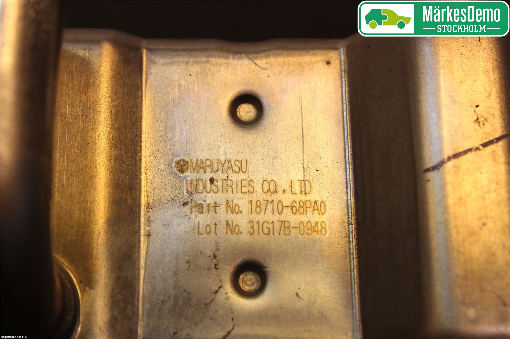 Suzuki SWIFT 17-24 Avgaskylare