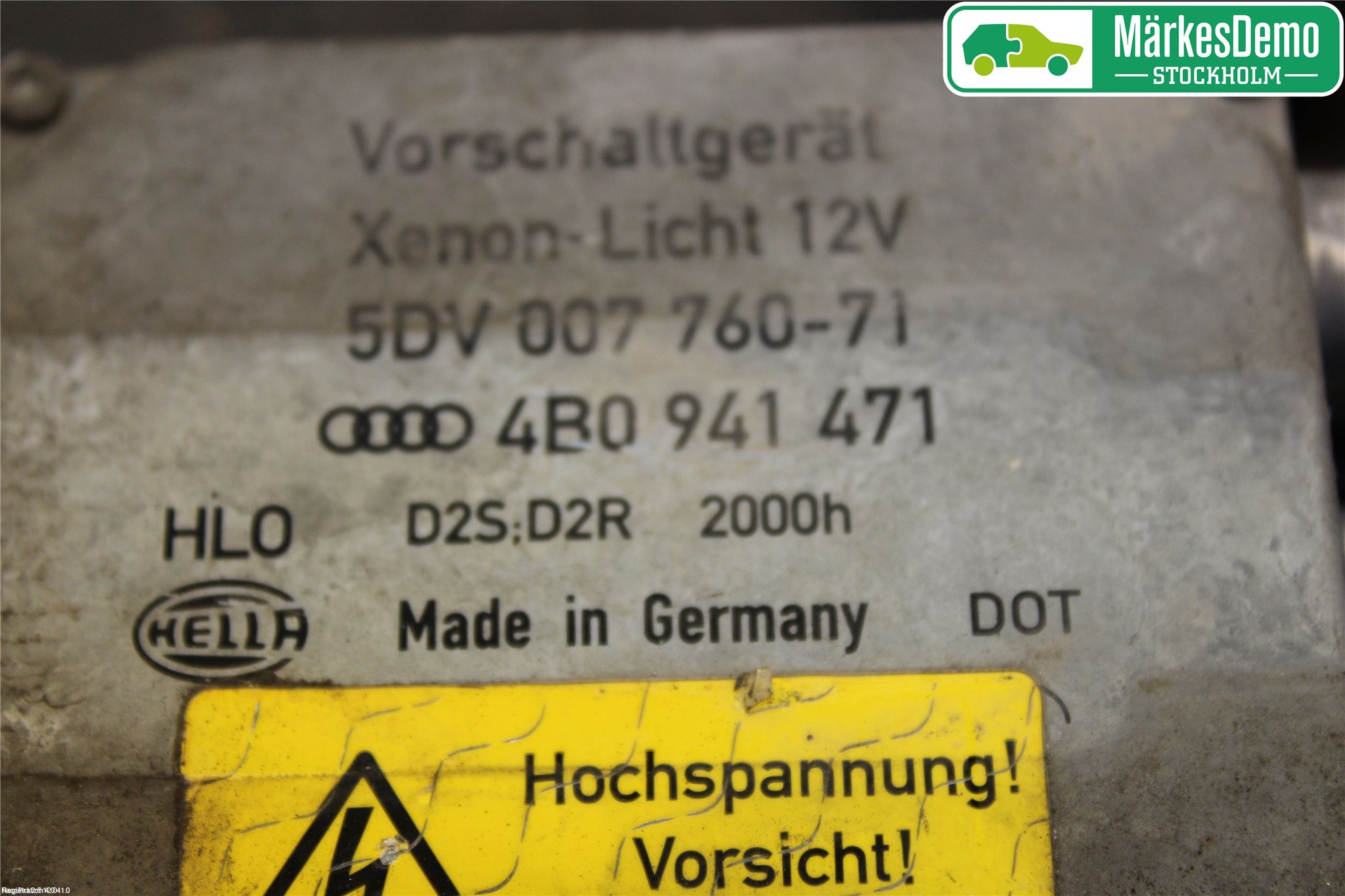 Audi ALLROAD 01-05 Styrenhet Strålkastare