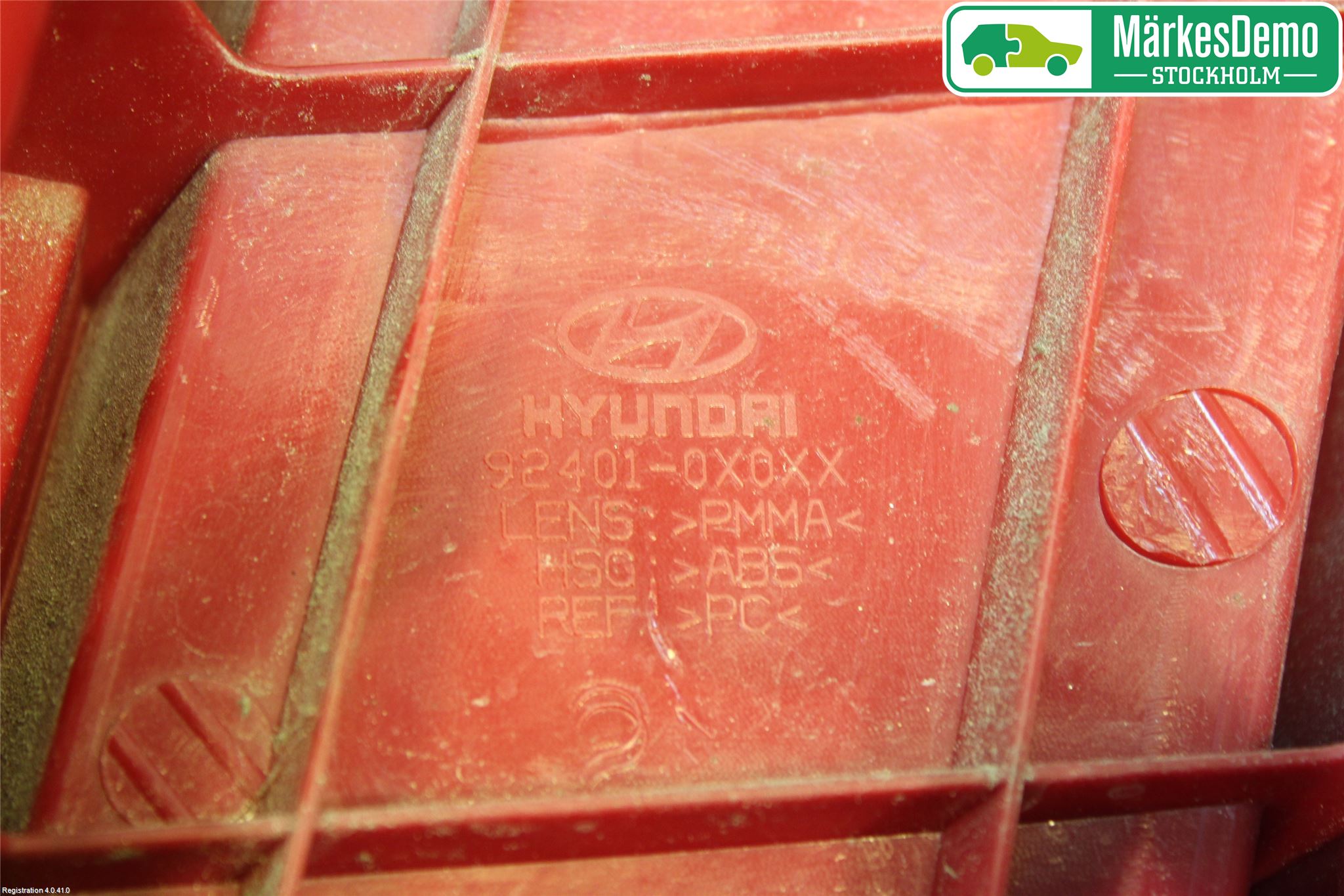 Hyundai i10 PA 08-13 Bakljus Vänster