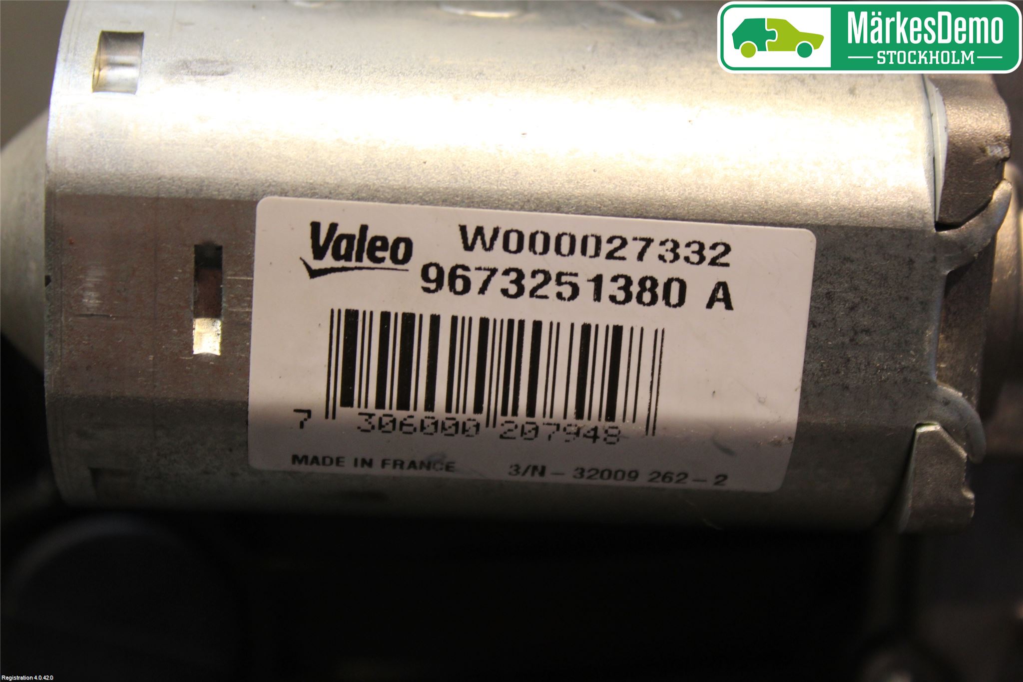 Peugeot 208 12-15 Torkarmotor Baklucka