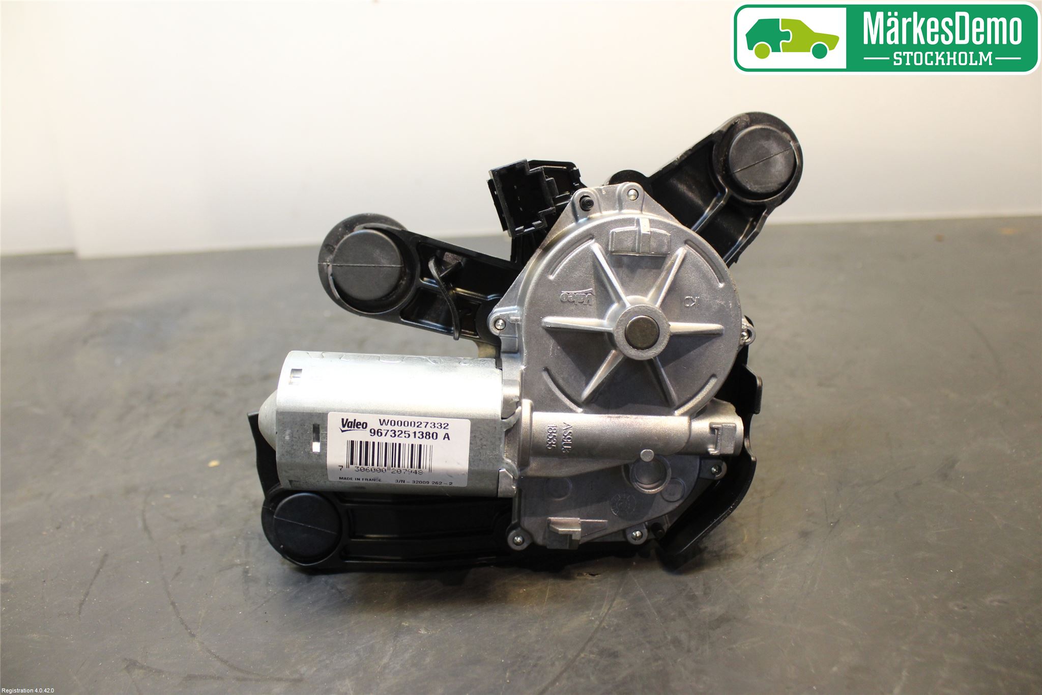 Peugeot 208 12-15 Torkarmotor Baklucka