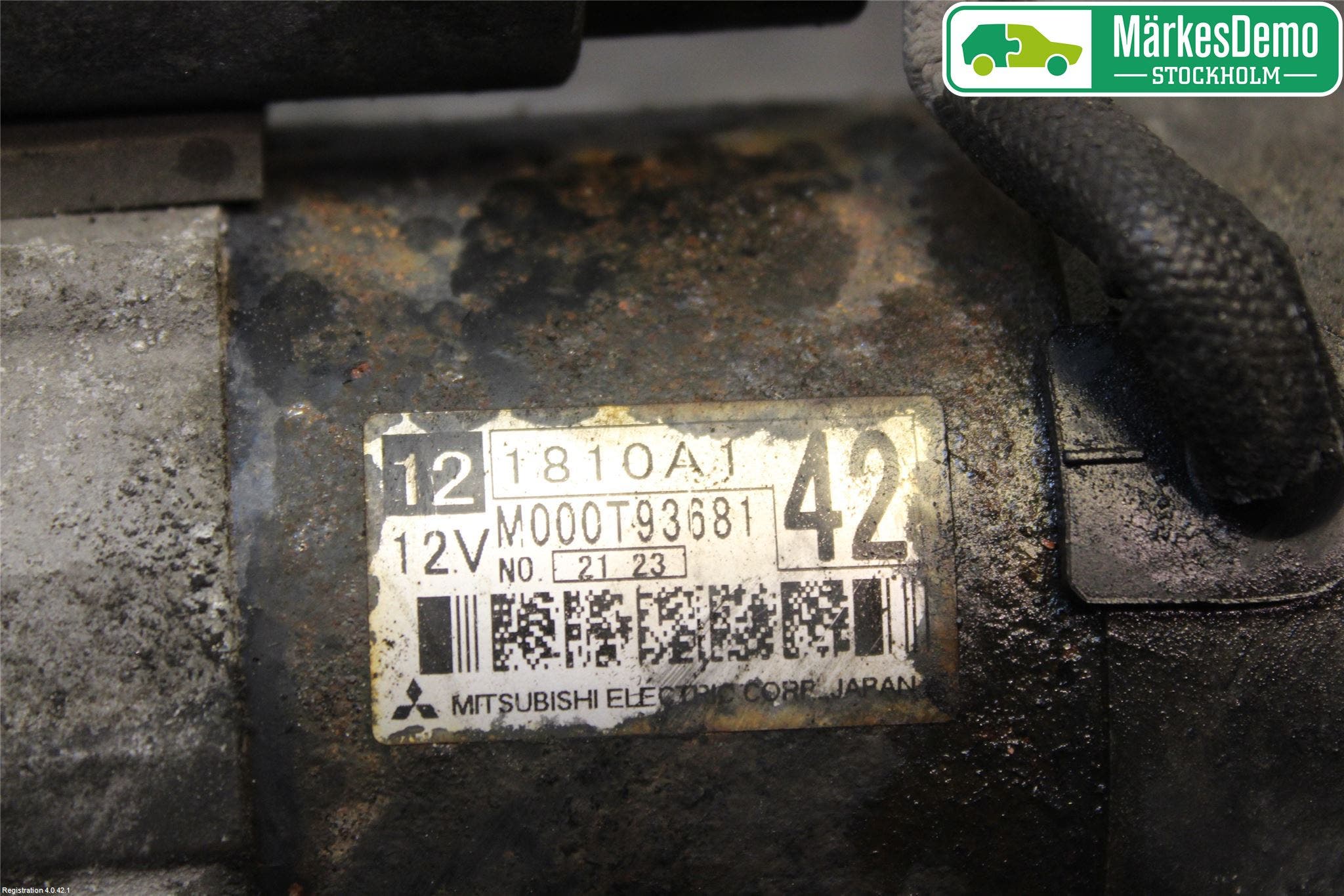 Mitsubishi COLT 09-13 Startmotor