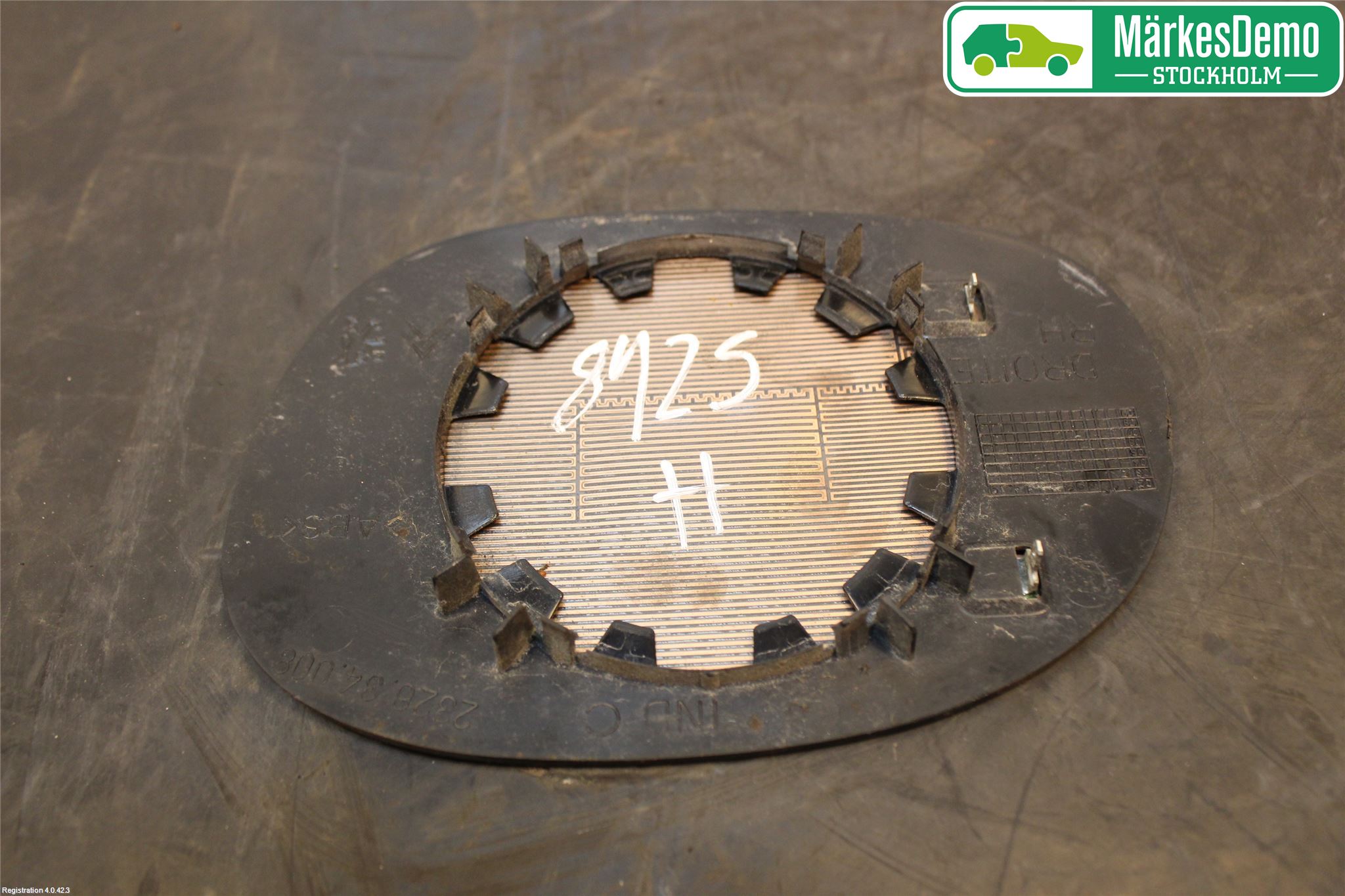 Peugeot 206 98-09 Spegelglas Hö