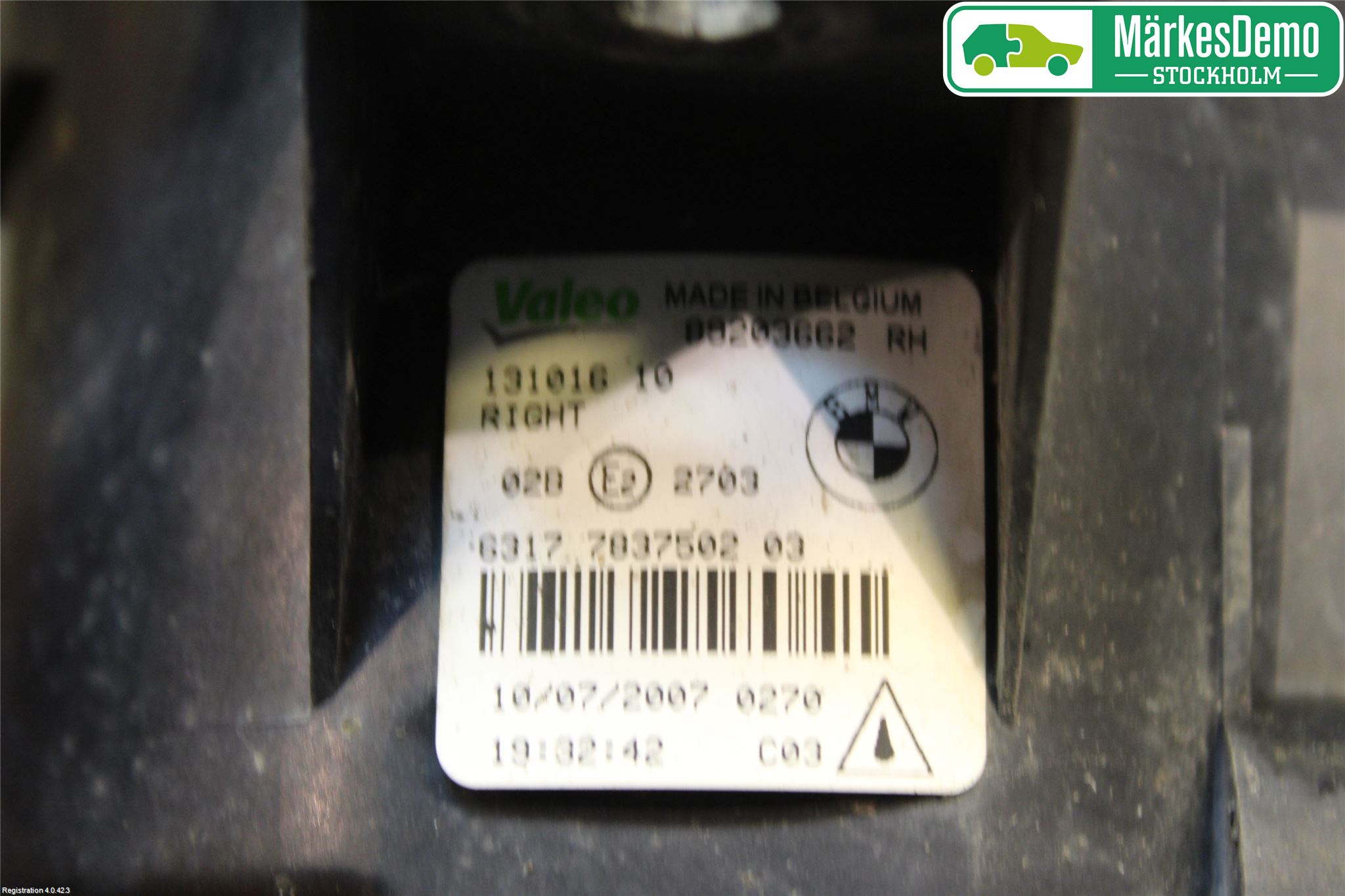 BMW 1 E87/81 5D/3D 03-11 Dimljus-Varselljus Fram