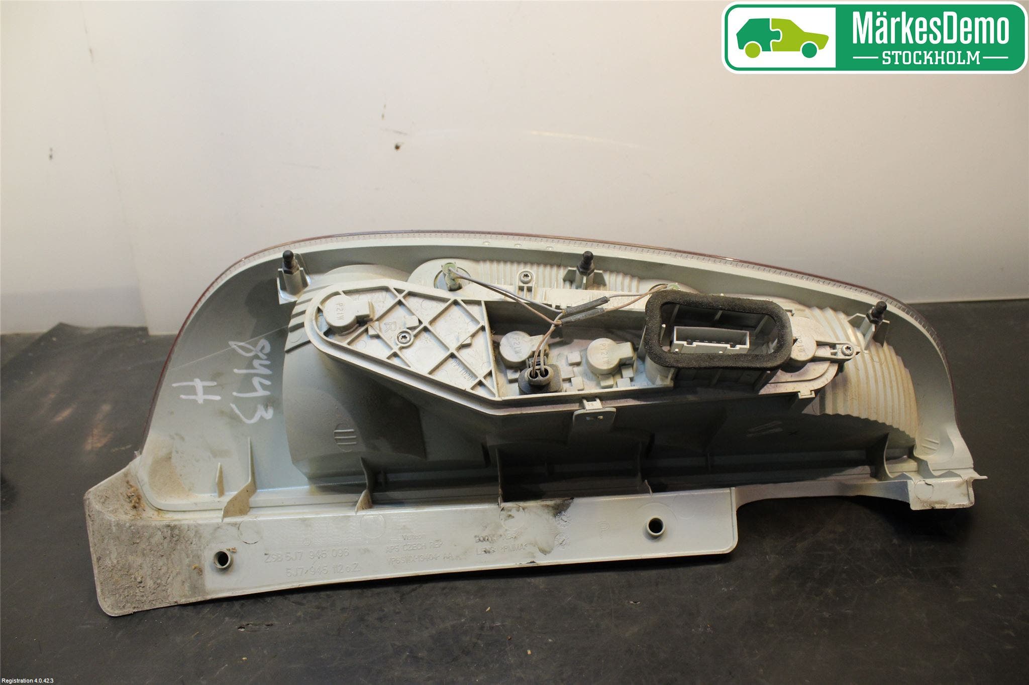 Skoda ROOMSTER Bakljus Höger