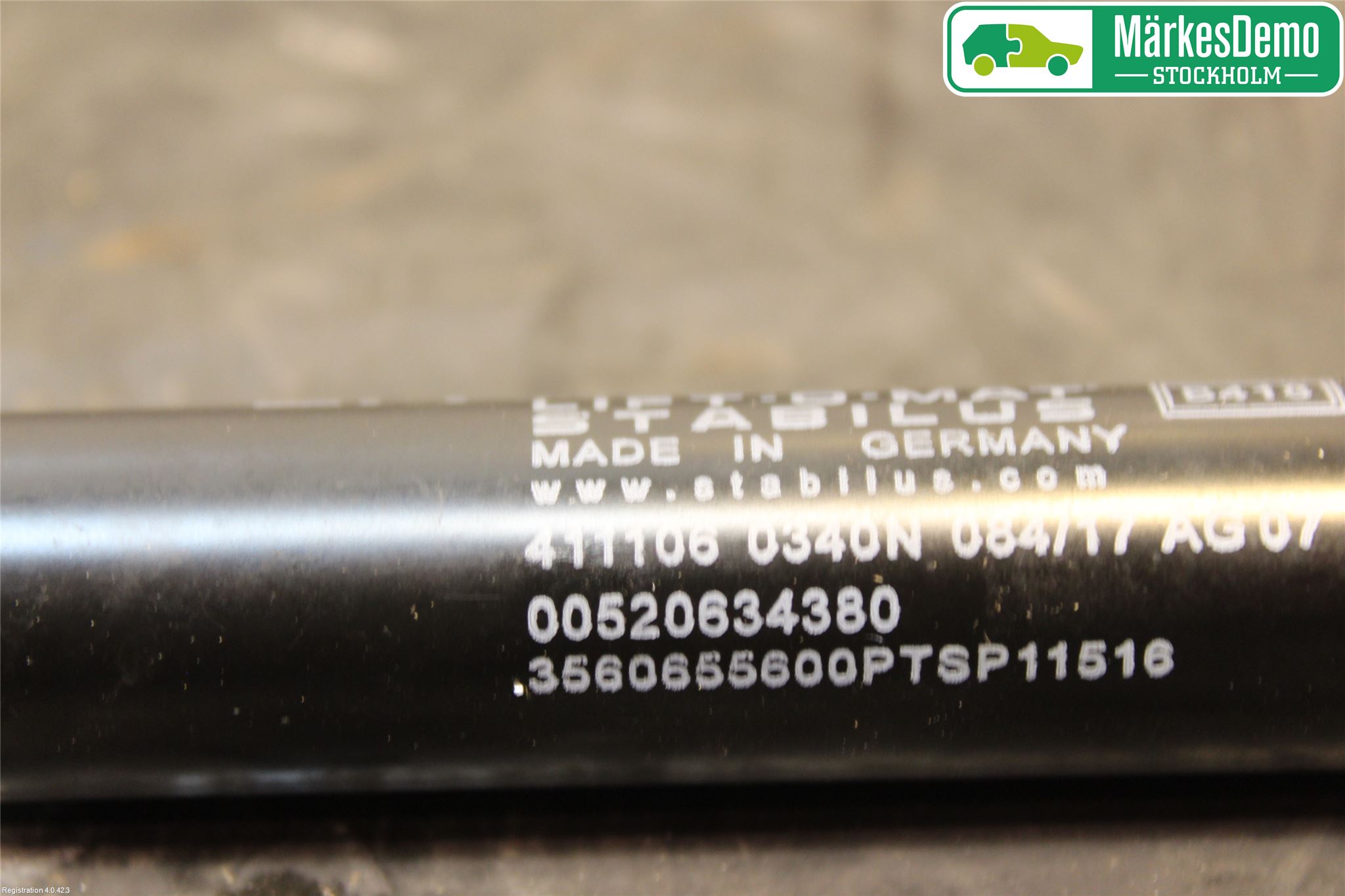 Fiat TIPO/CROSS 16- Gasfjäder Baklucka