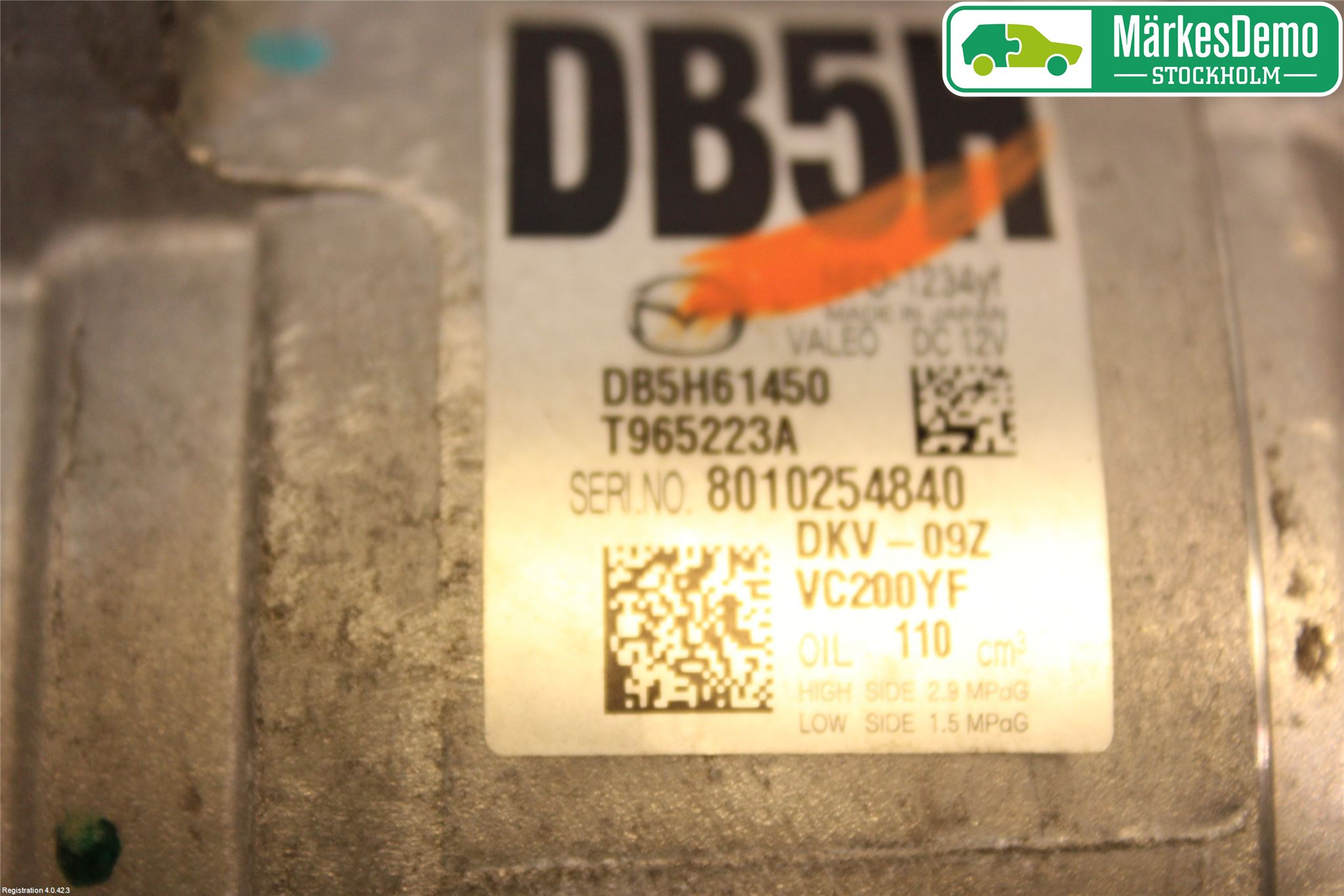 Mazda 2 (DJ) 15-22 Ac Kompressor