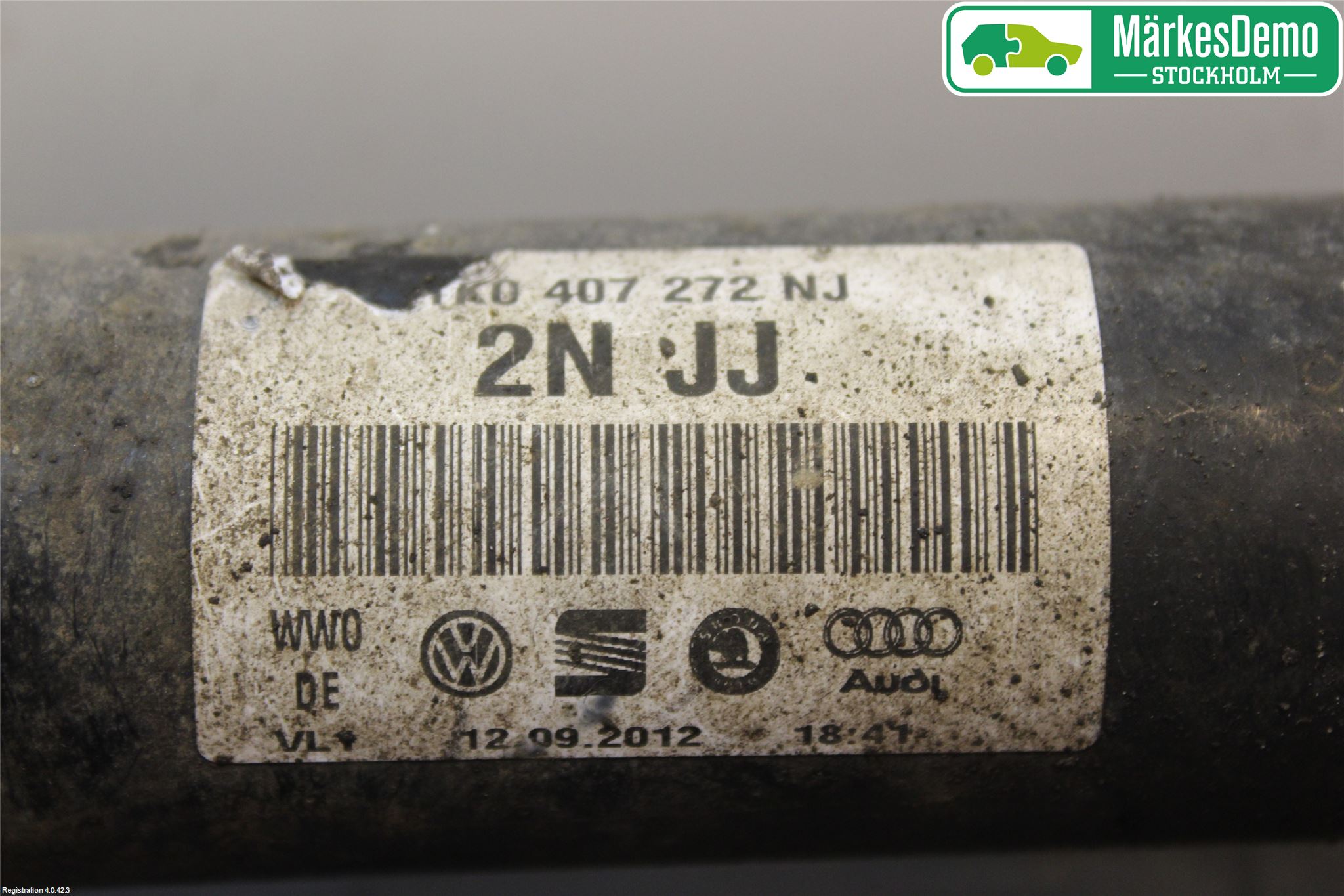 Skoda SUPERB 09-15 Drivaxel Fram Höger