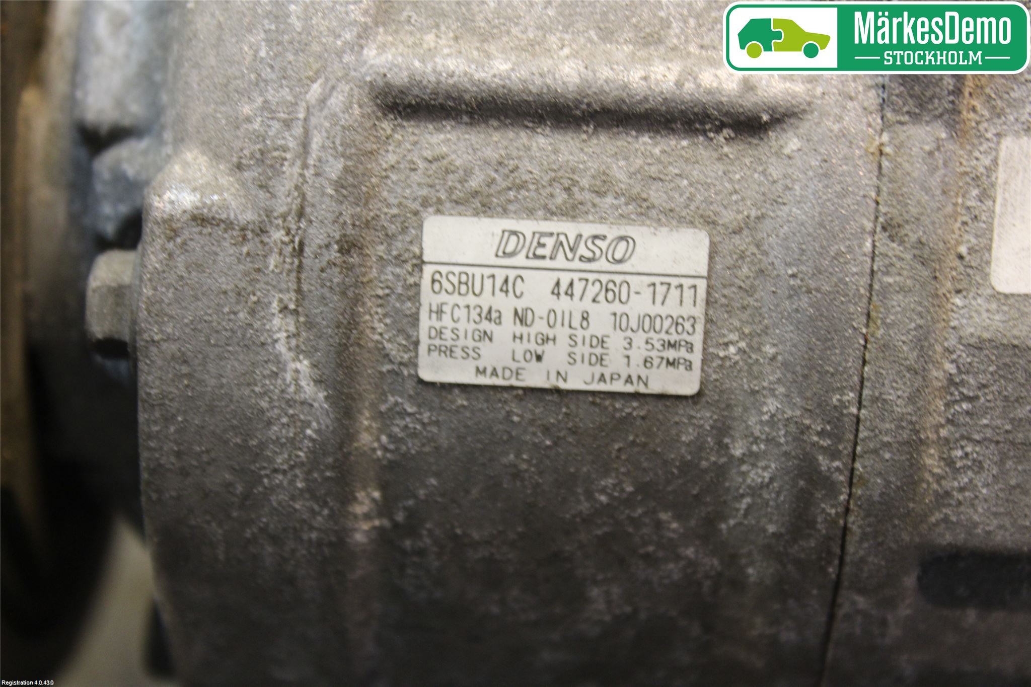 BMW 5 E60/61 Sed/Tou 02-10 Ac Kompressor