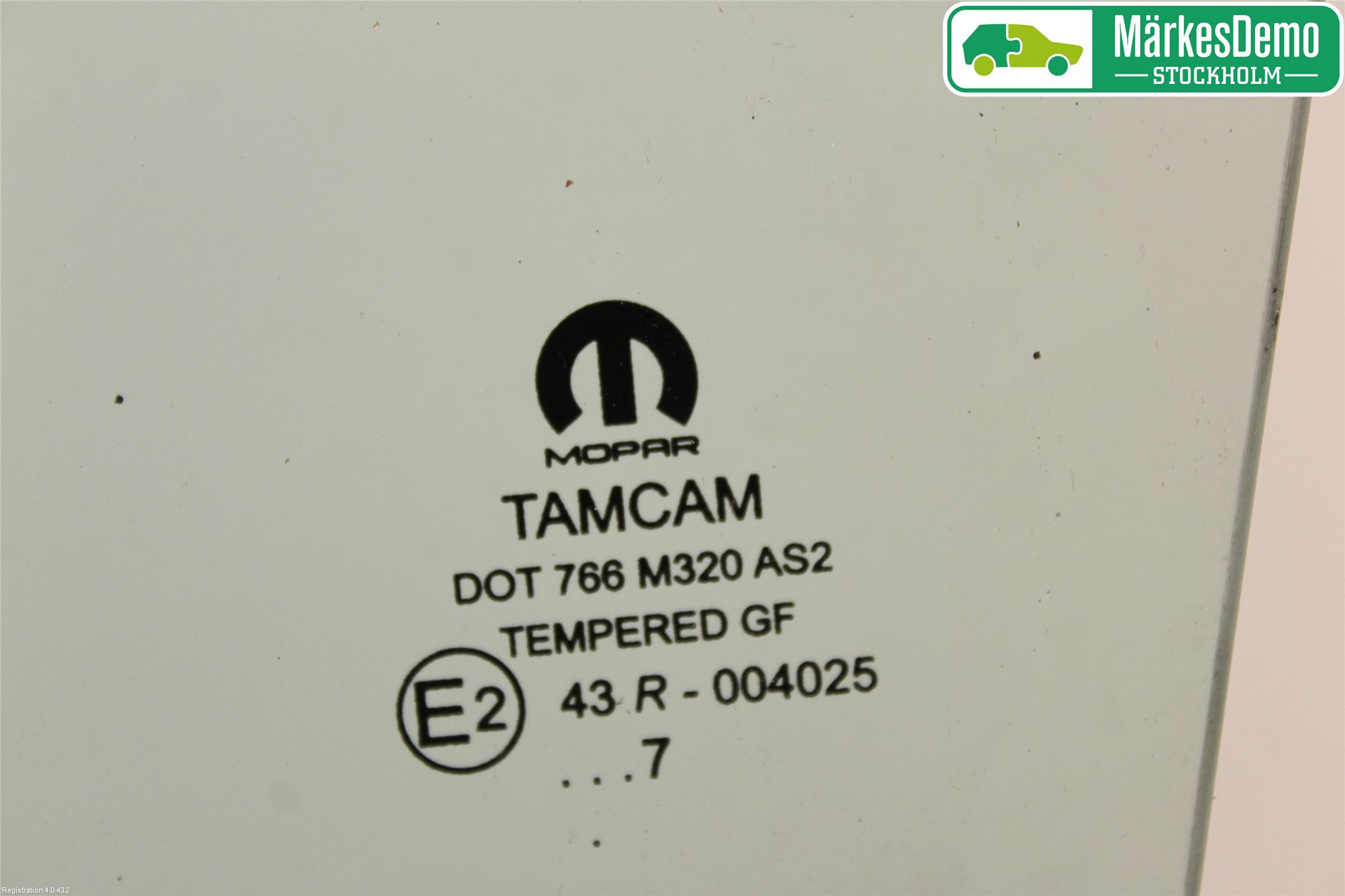 Fiat TIPO/CROSS 16- Dörruta Bak Vänster