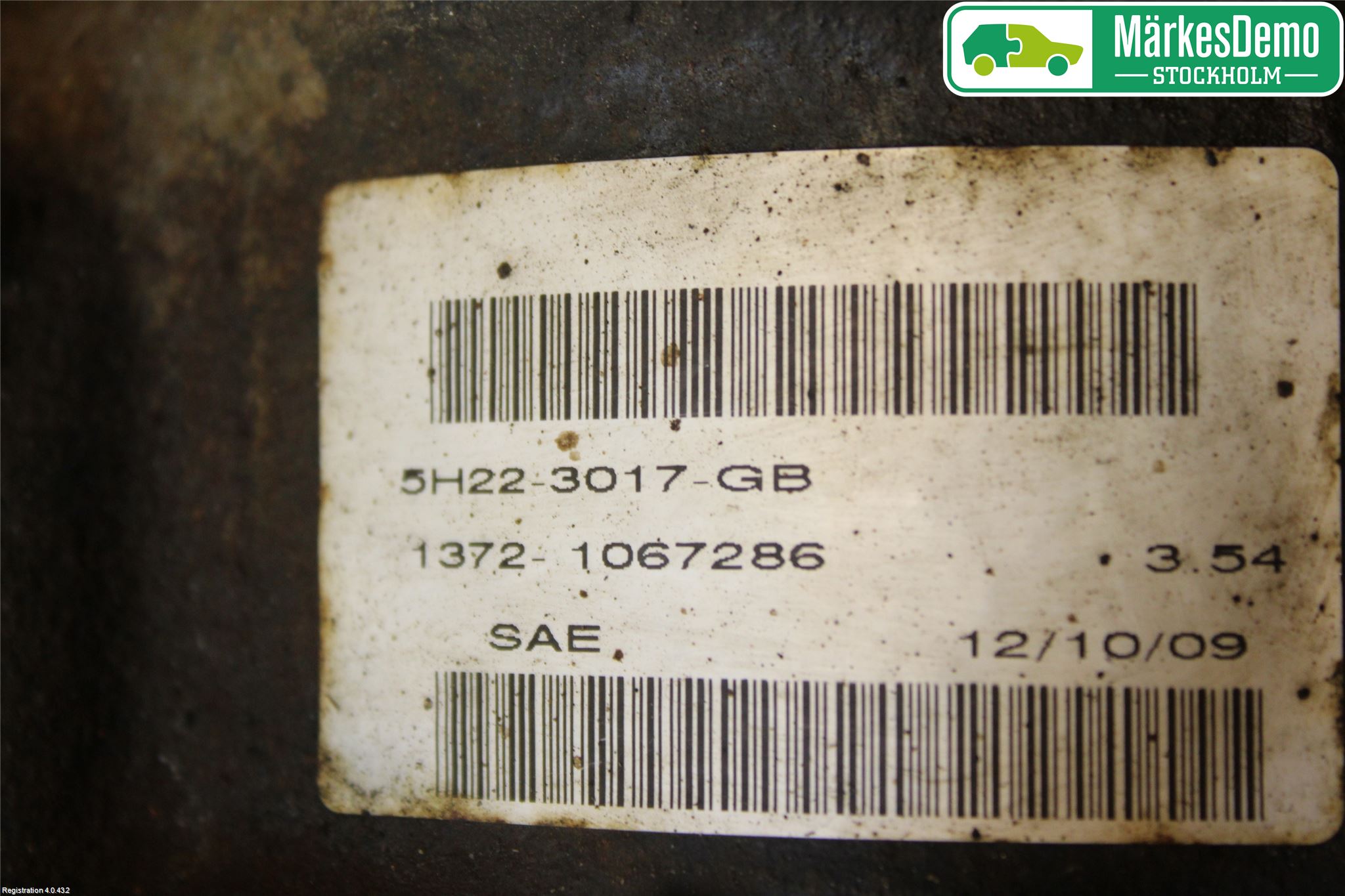 Landrover RANGE ROVER SPORT (L320) 10-13 Framvagn Diffrential