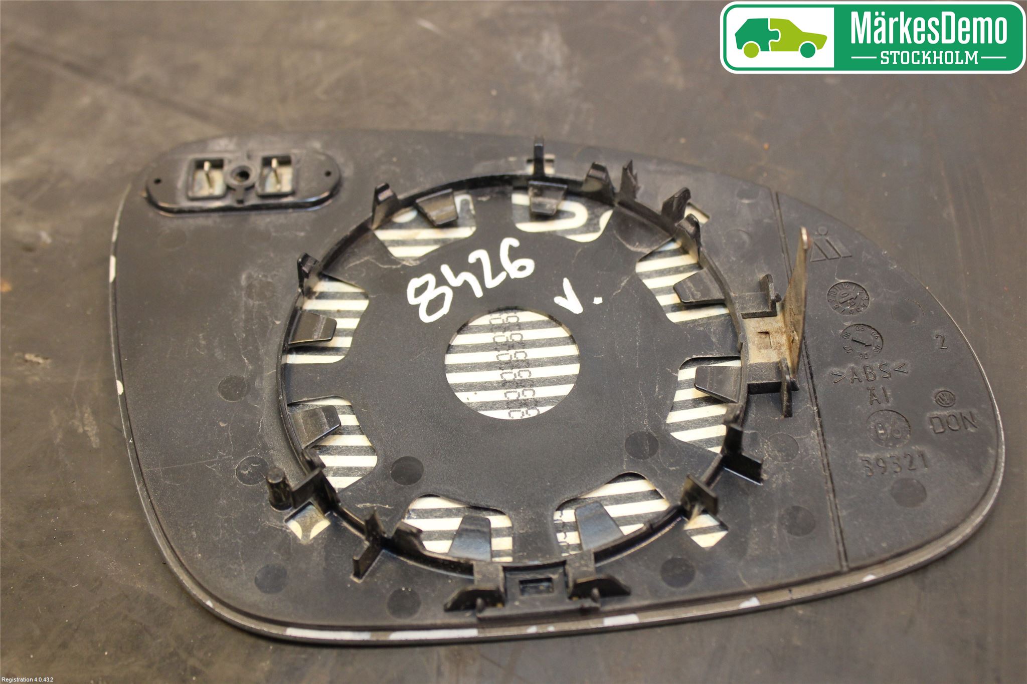 Volvo S70/V70/XC  97-00 Spegelglas Vä