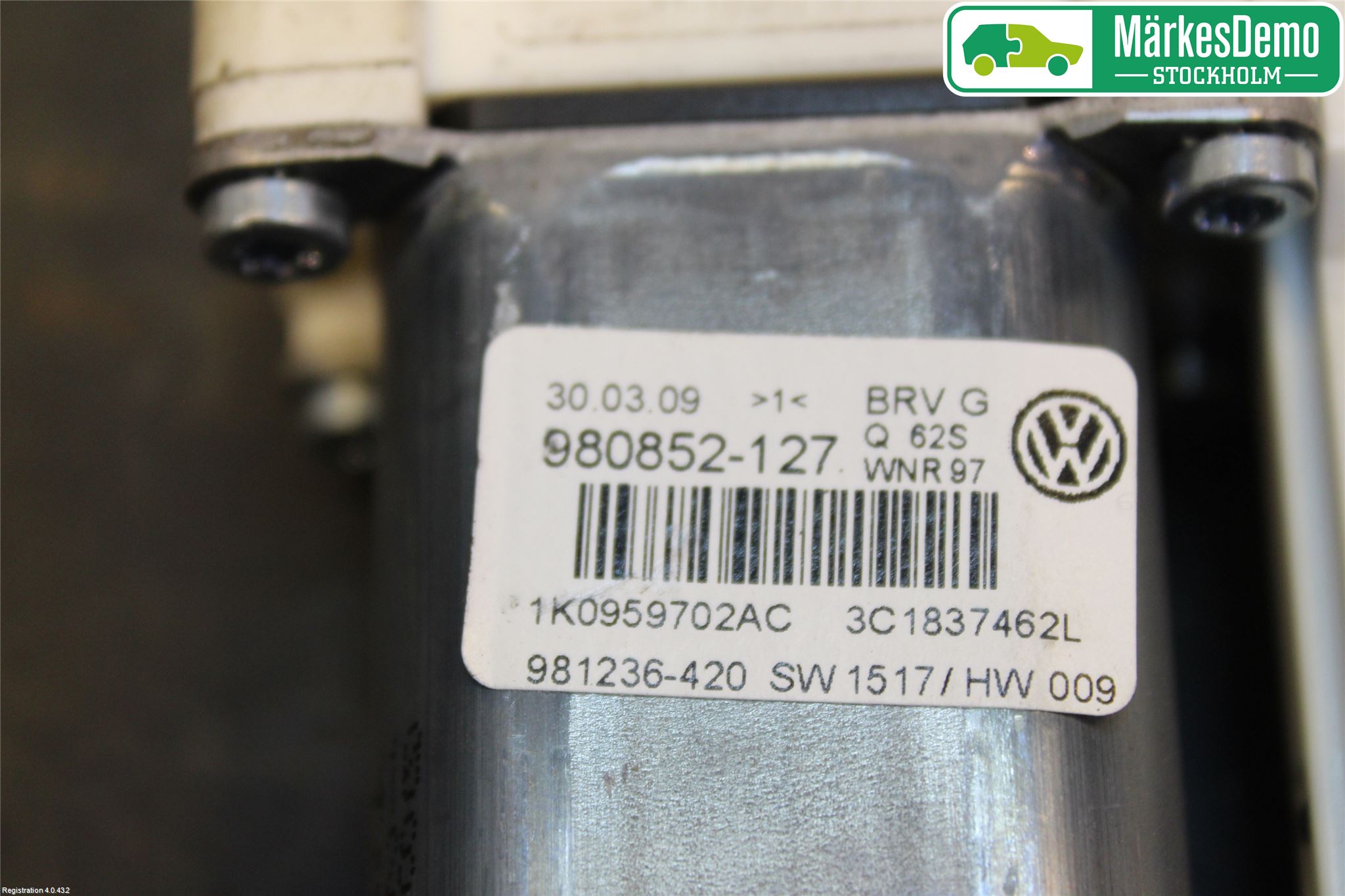 Volkswagen VW PASSAT 05-11 Fönsterhissmotor
