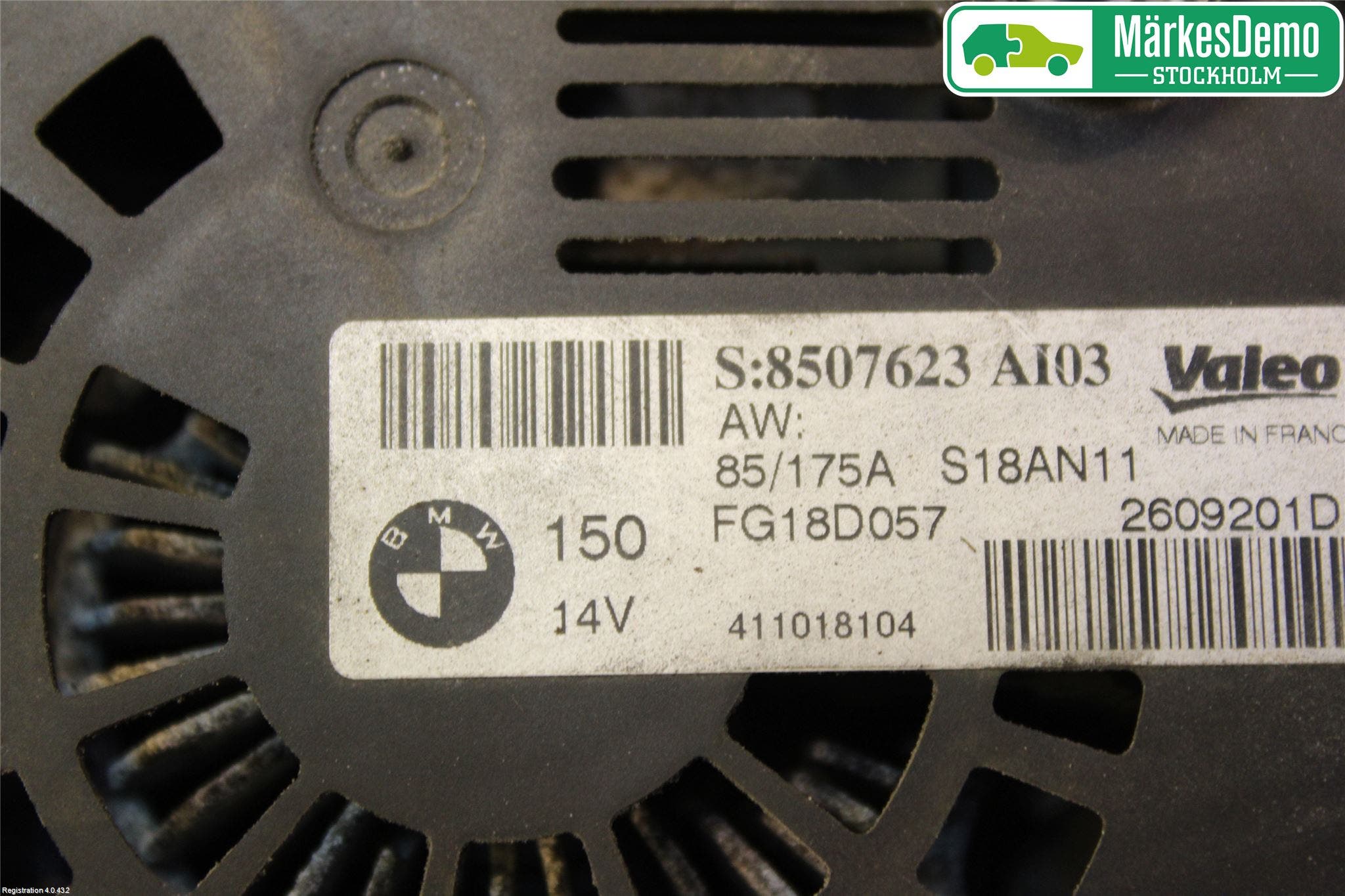 BMW 3 E90/91 SED/TOU 05-12 Generator