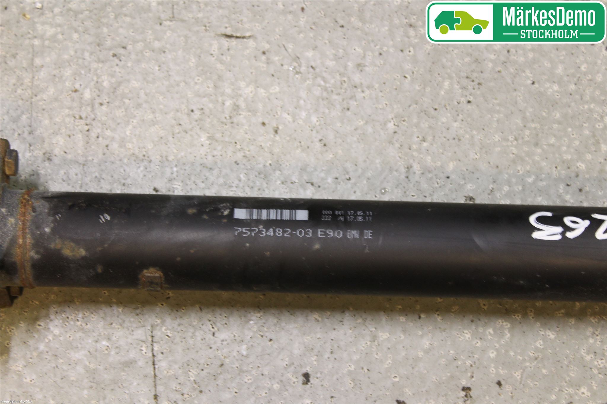 BMW 3 E90/91 SED/TOU 05-12 Mellanaxel Komp