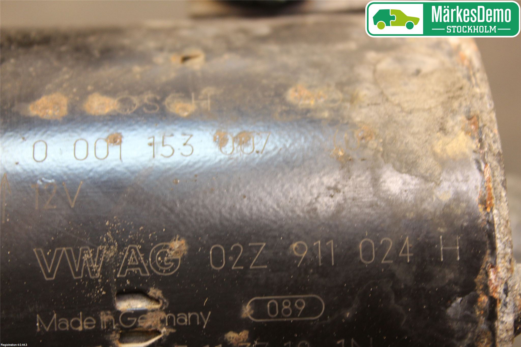 Volkswagen VW PASSAT 05-11 Startmotor Diesel