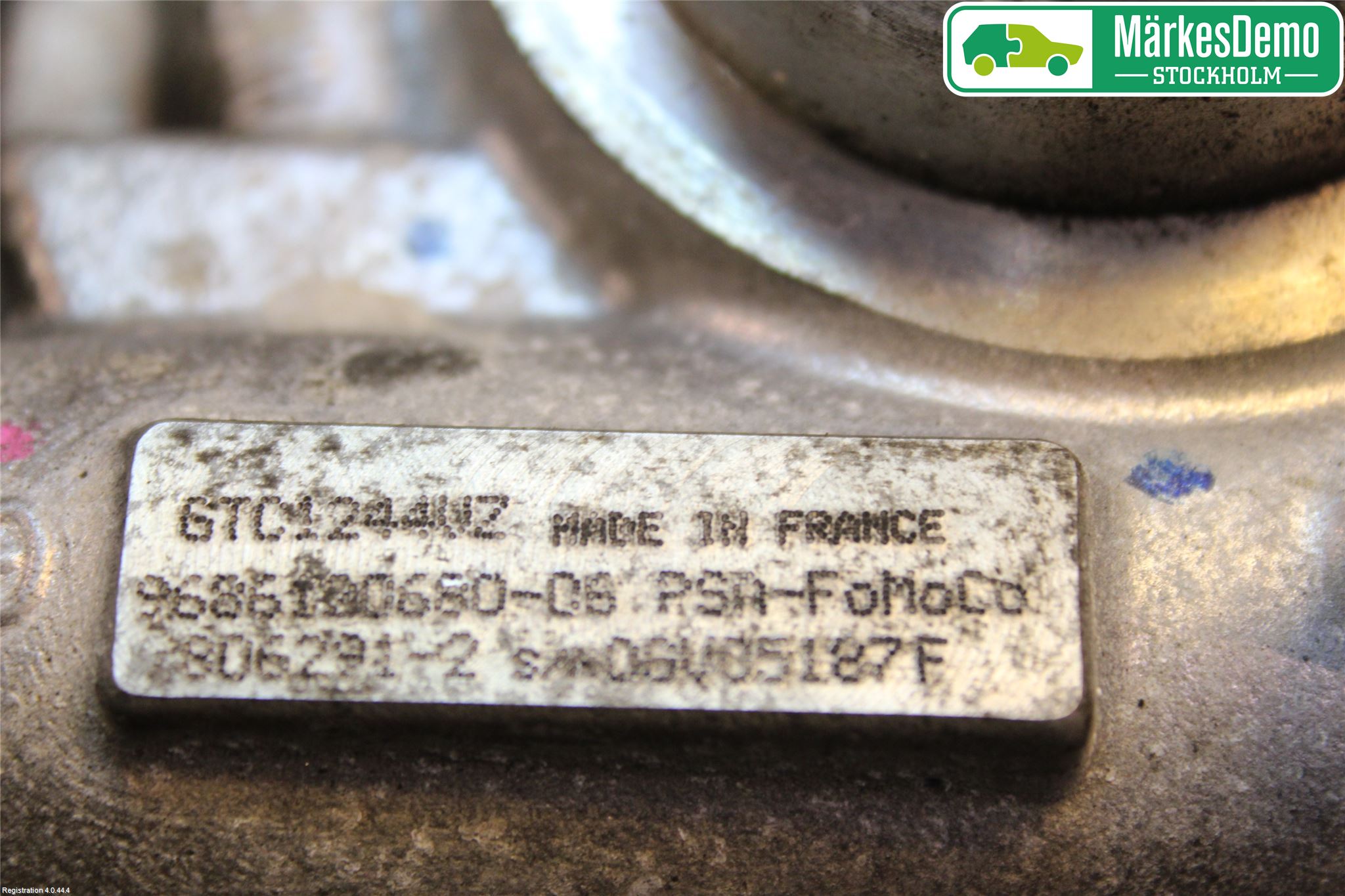 Peugeot 508 11-18 Turboaggregat