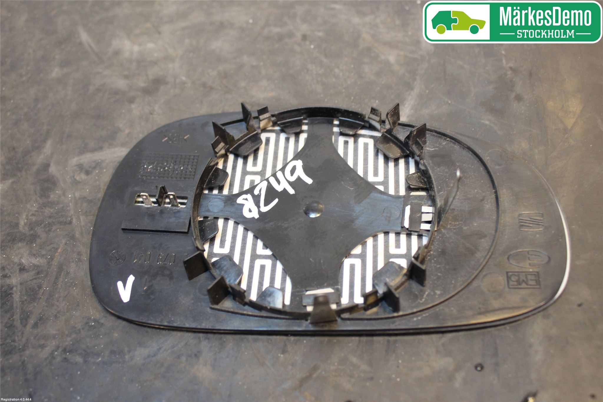 Peugeot 407 Spegelglas Vä