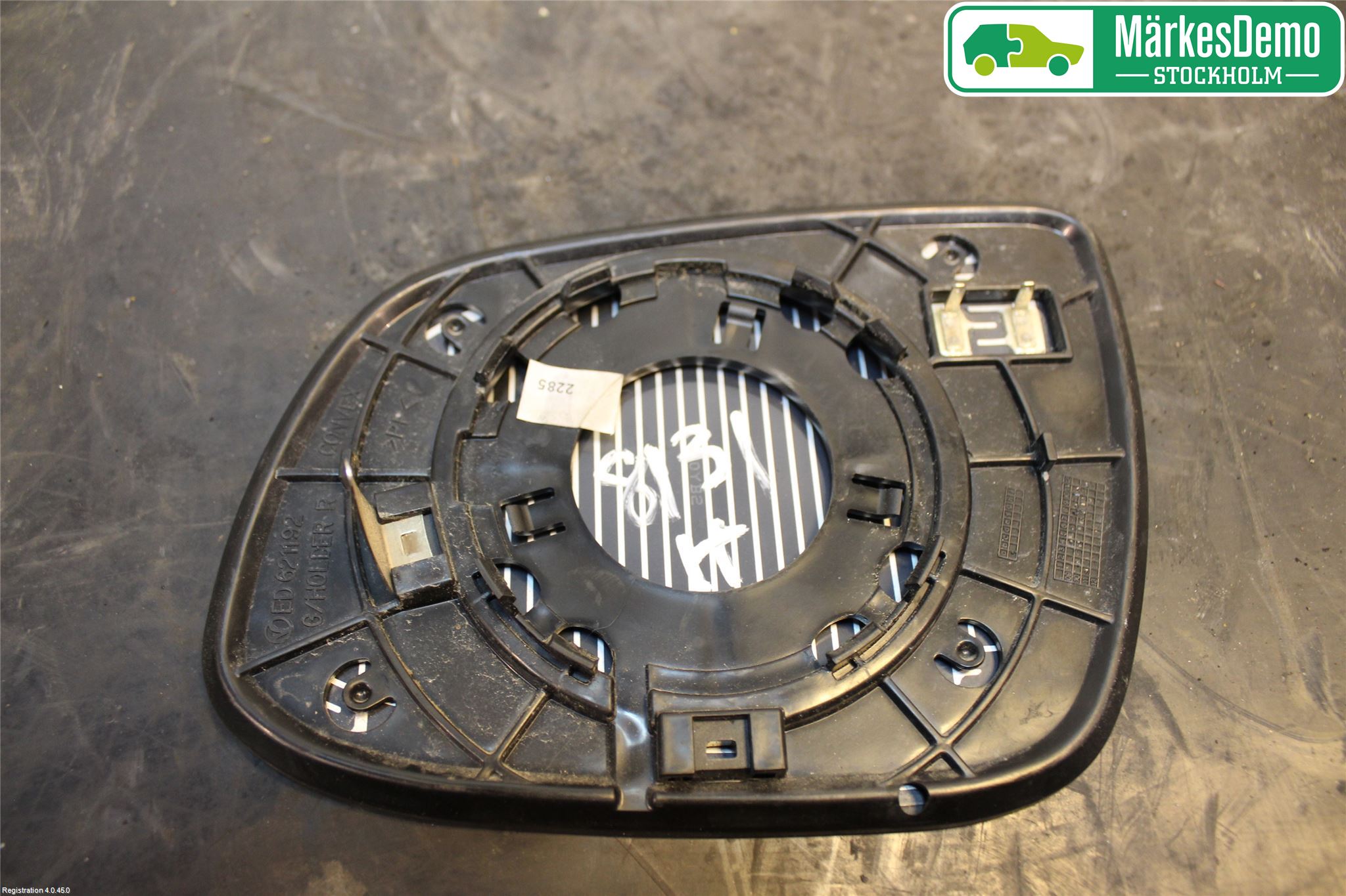 Kia CEED 06-12 Spegelglas Vä