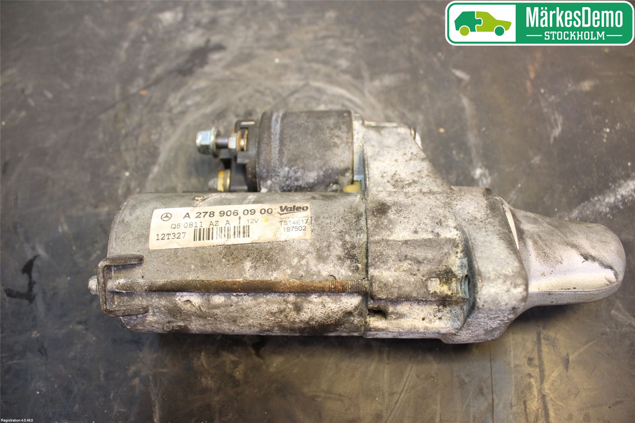 Mercedes-Benz MB CLS (C218/X218) 11-17 Startmotor