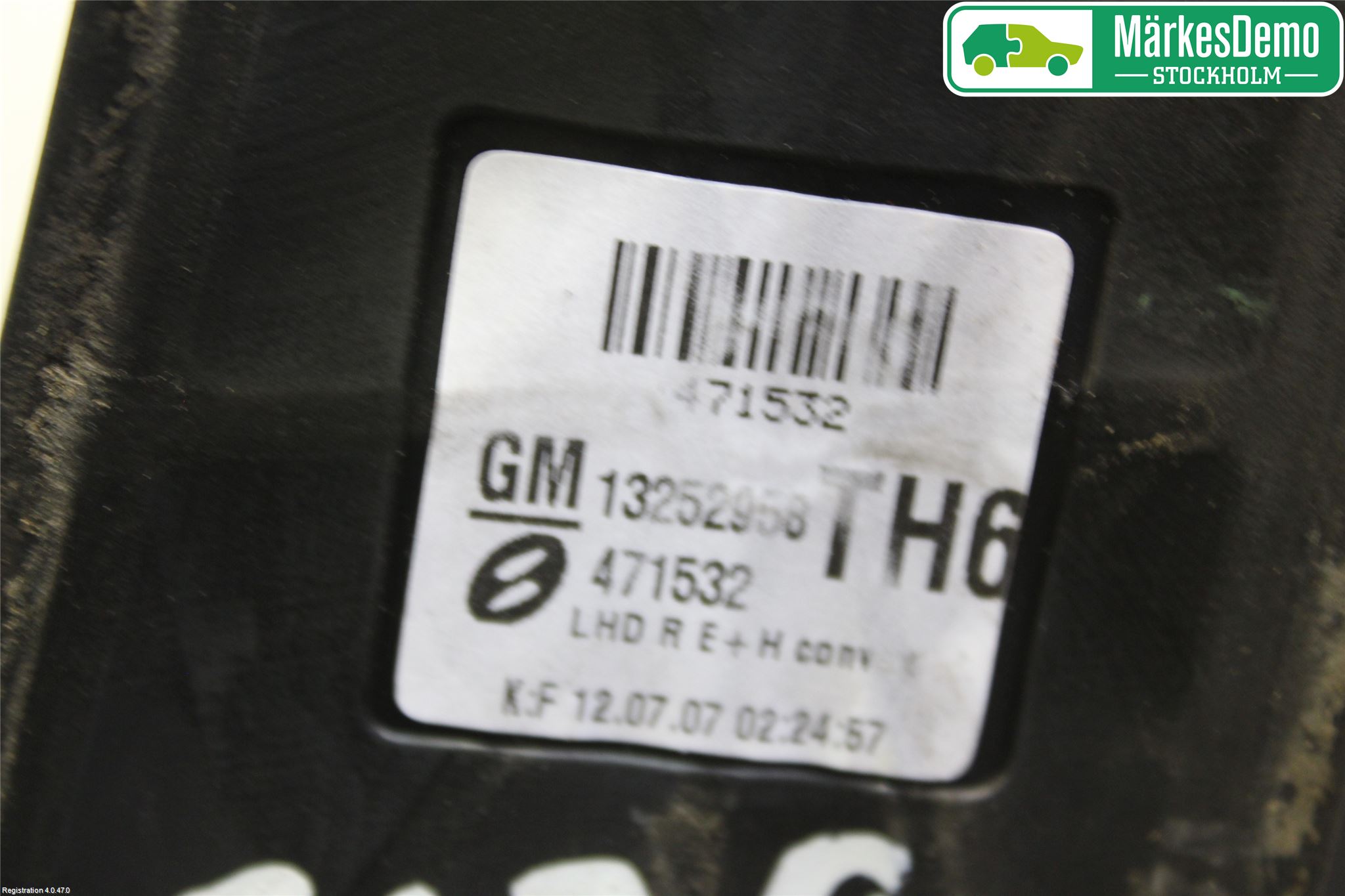 Opel ZAFIRA B 06-14 Spegel Yttre El Hö
