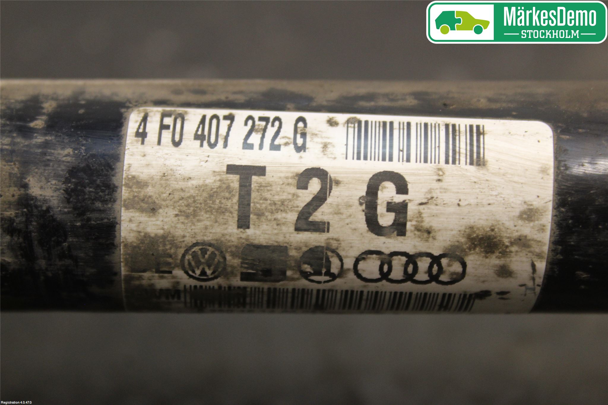 Audi A6/S6     05-11 Drivaxel Fram Höger