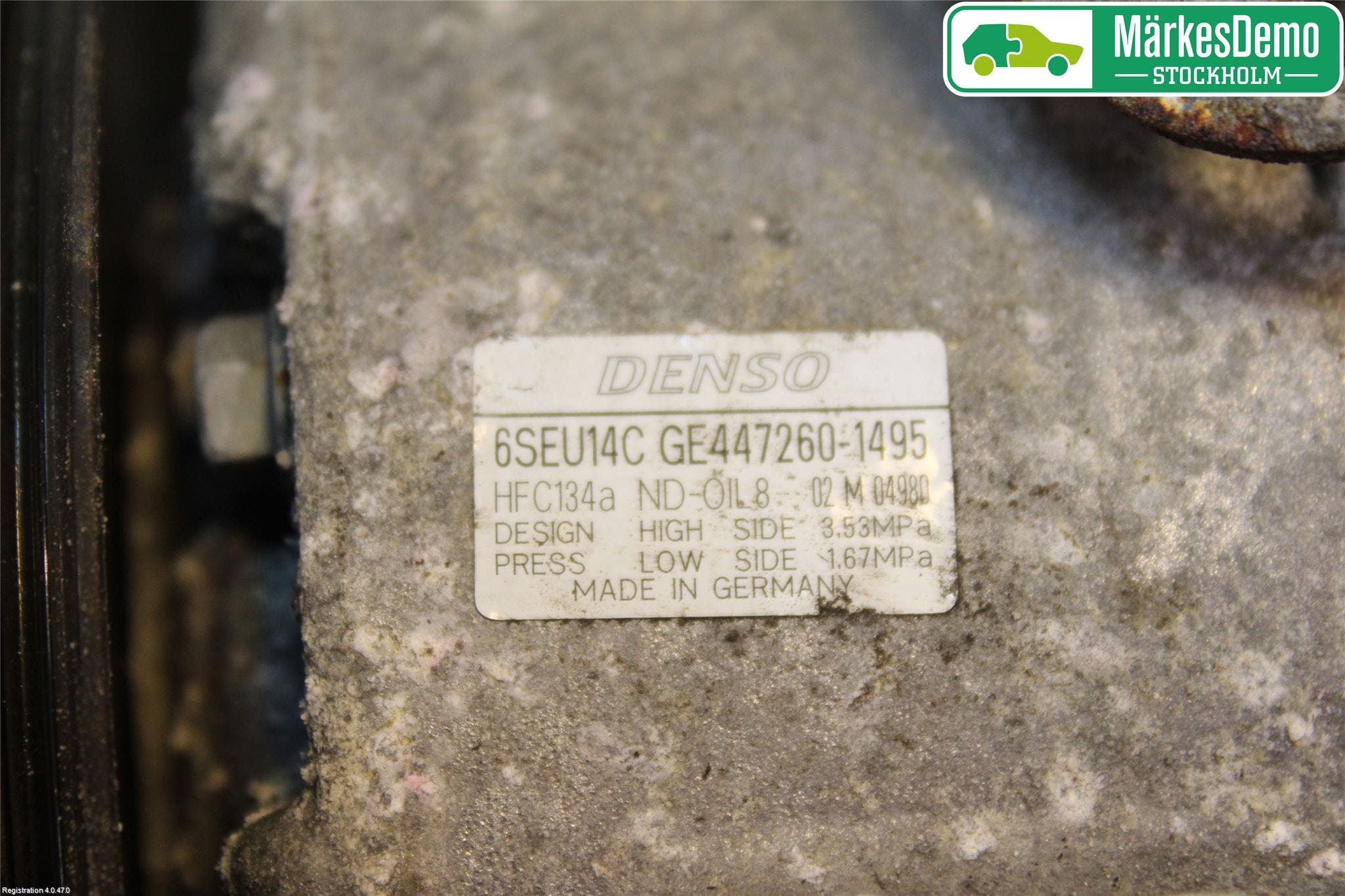 Toyota AVENSIS 09-15 Ac Kompressor