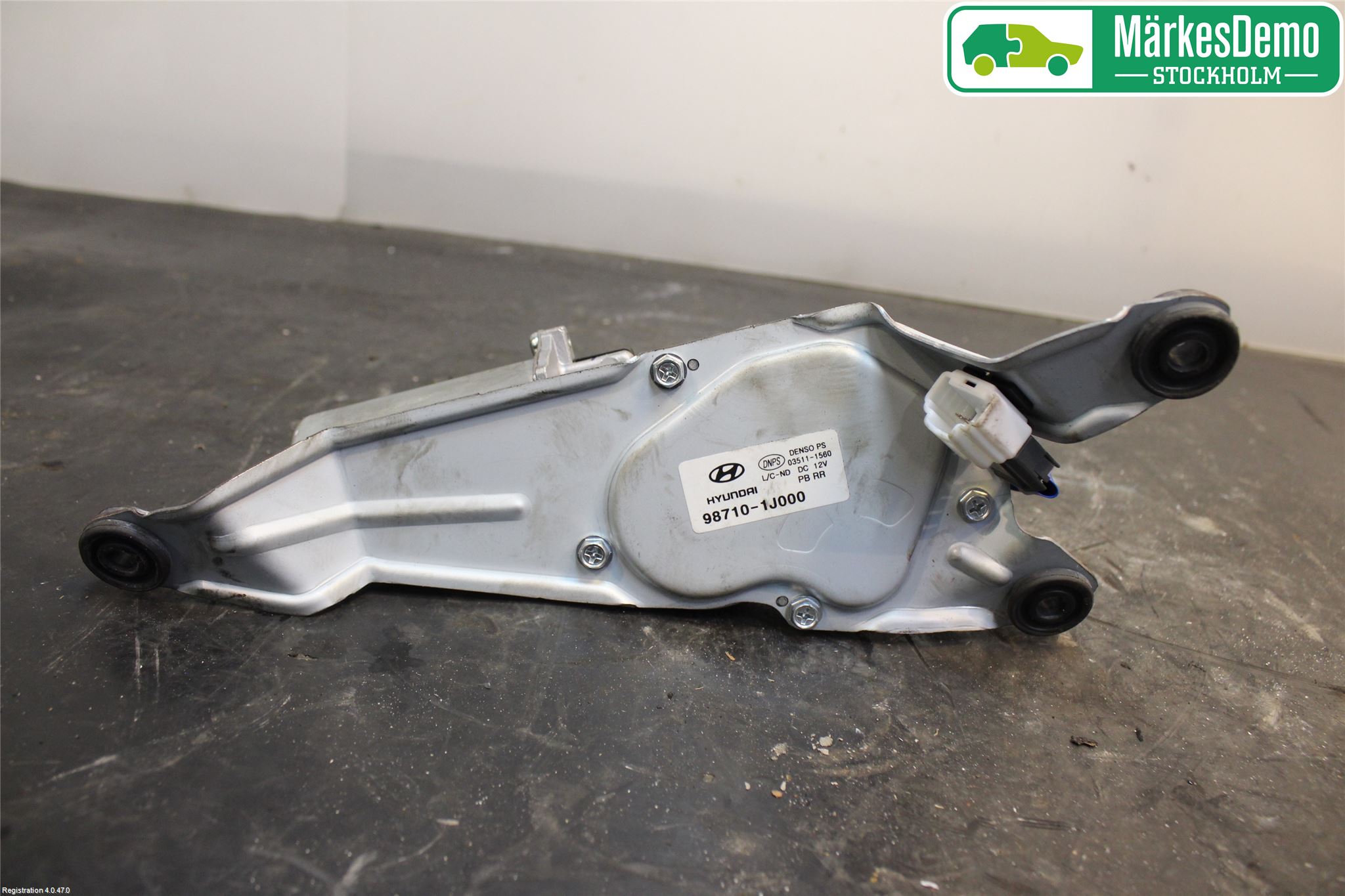 Hyundai i20 PB 09-14 Torkarmotor Baklucka