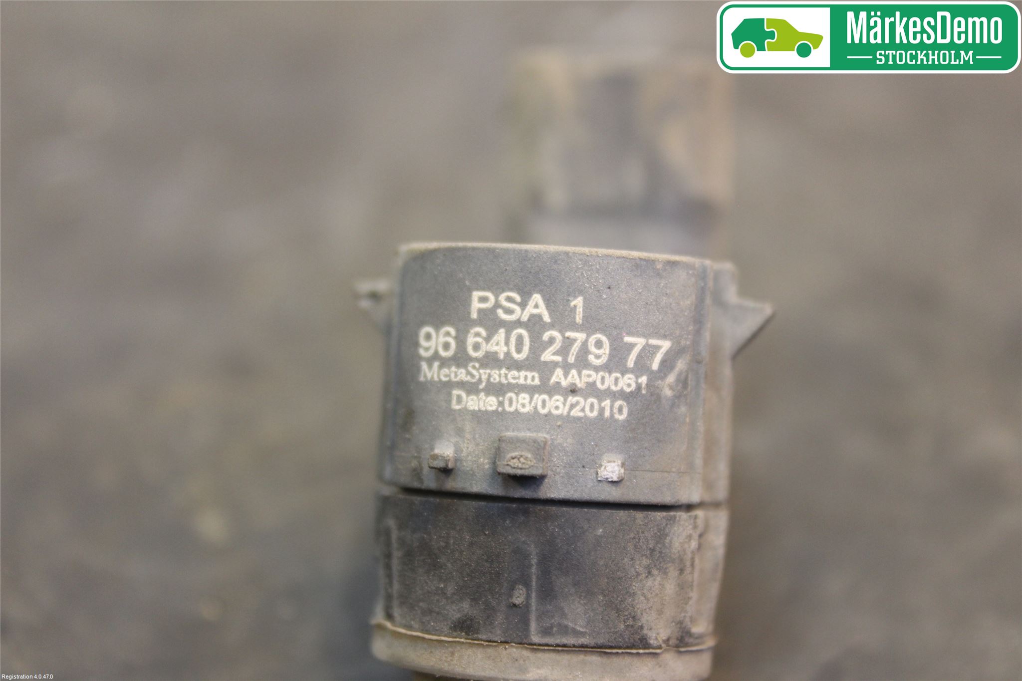 Citroen C3 10-17 Parkeringshjälp Backsensor