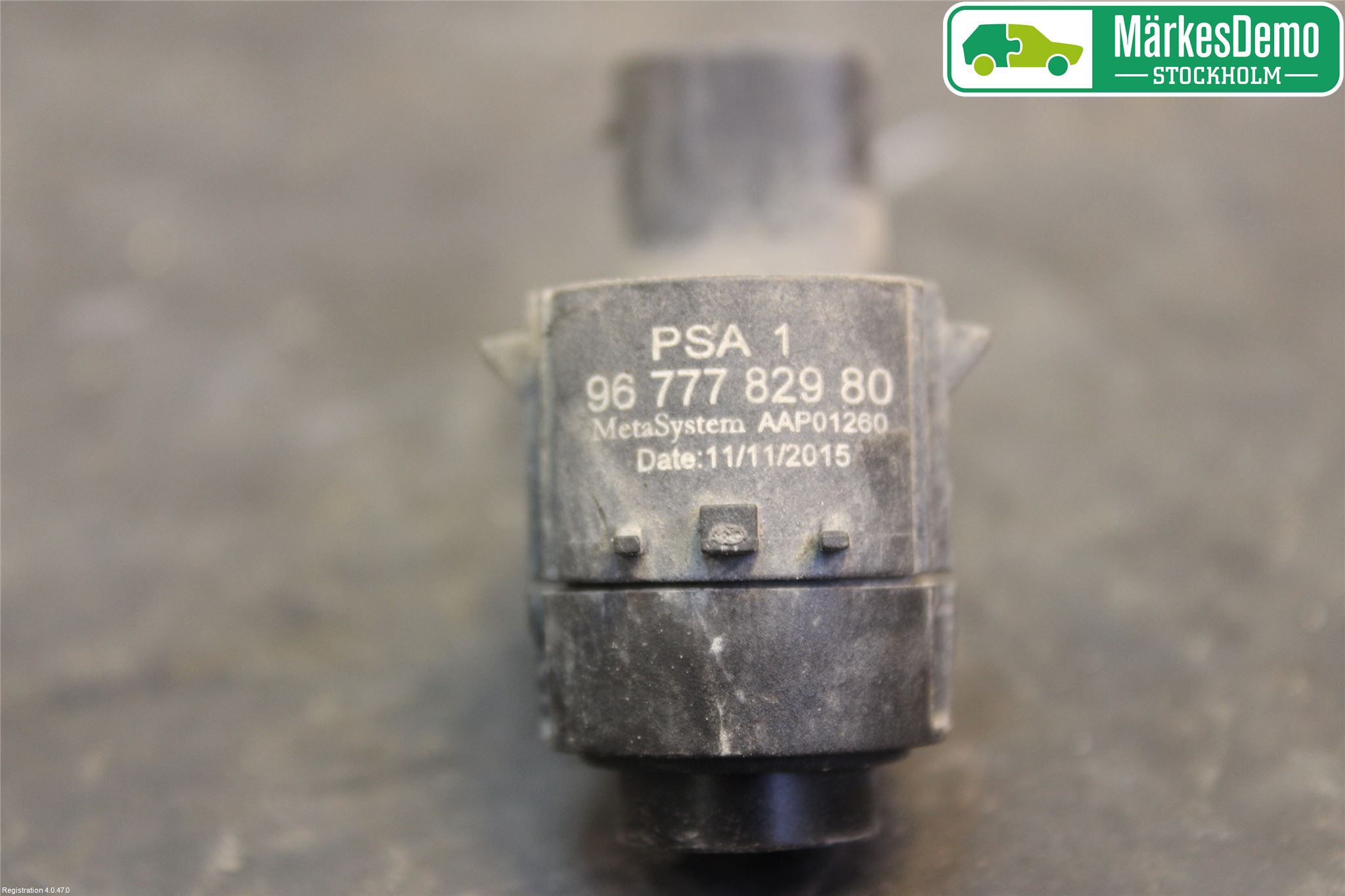 Citroen C3 10-17 Parkeringshjälp Backsensor