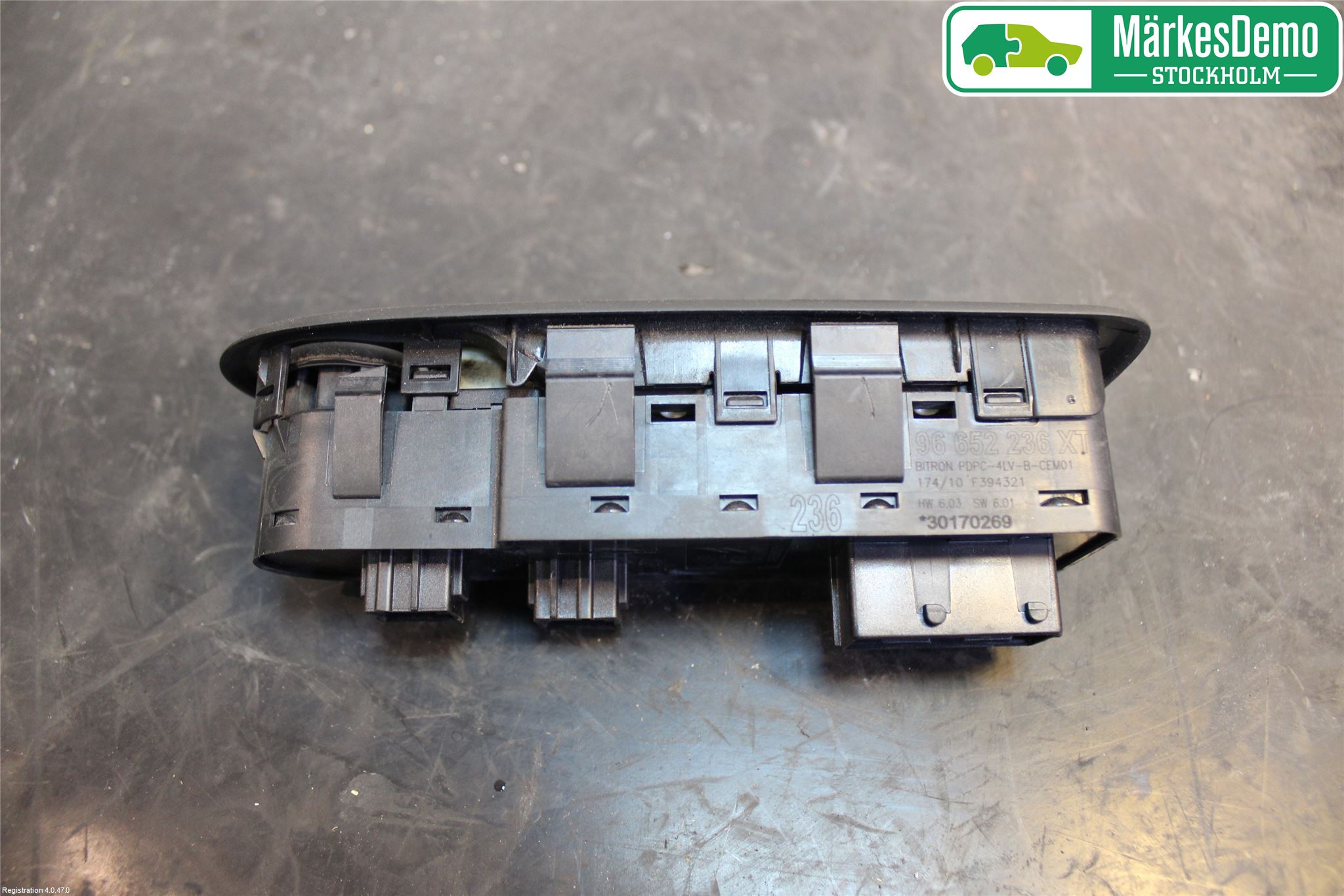 Citroen C3 10-17 Strömställare Elhiss