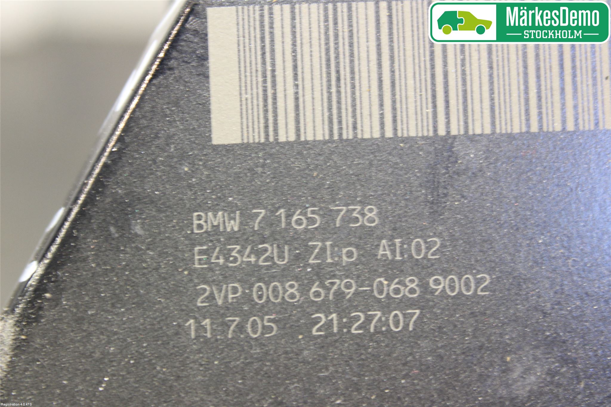 BMW 5 E60/61 Sed/Tou 02-10 Bakljus Höger