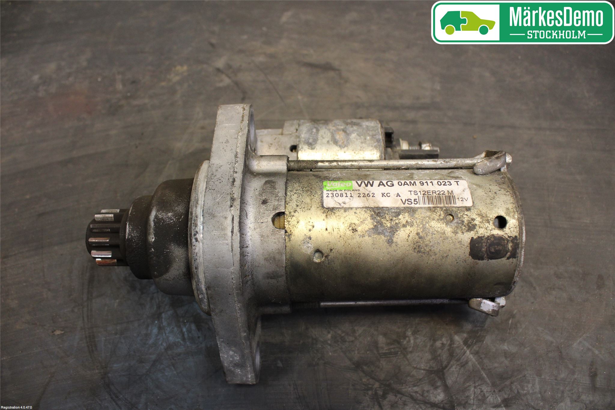Volkswagen VW PASSAT 11-14 Startmotor